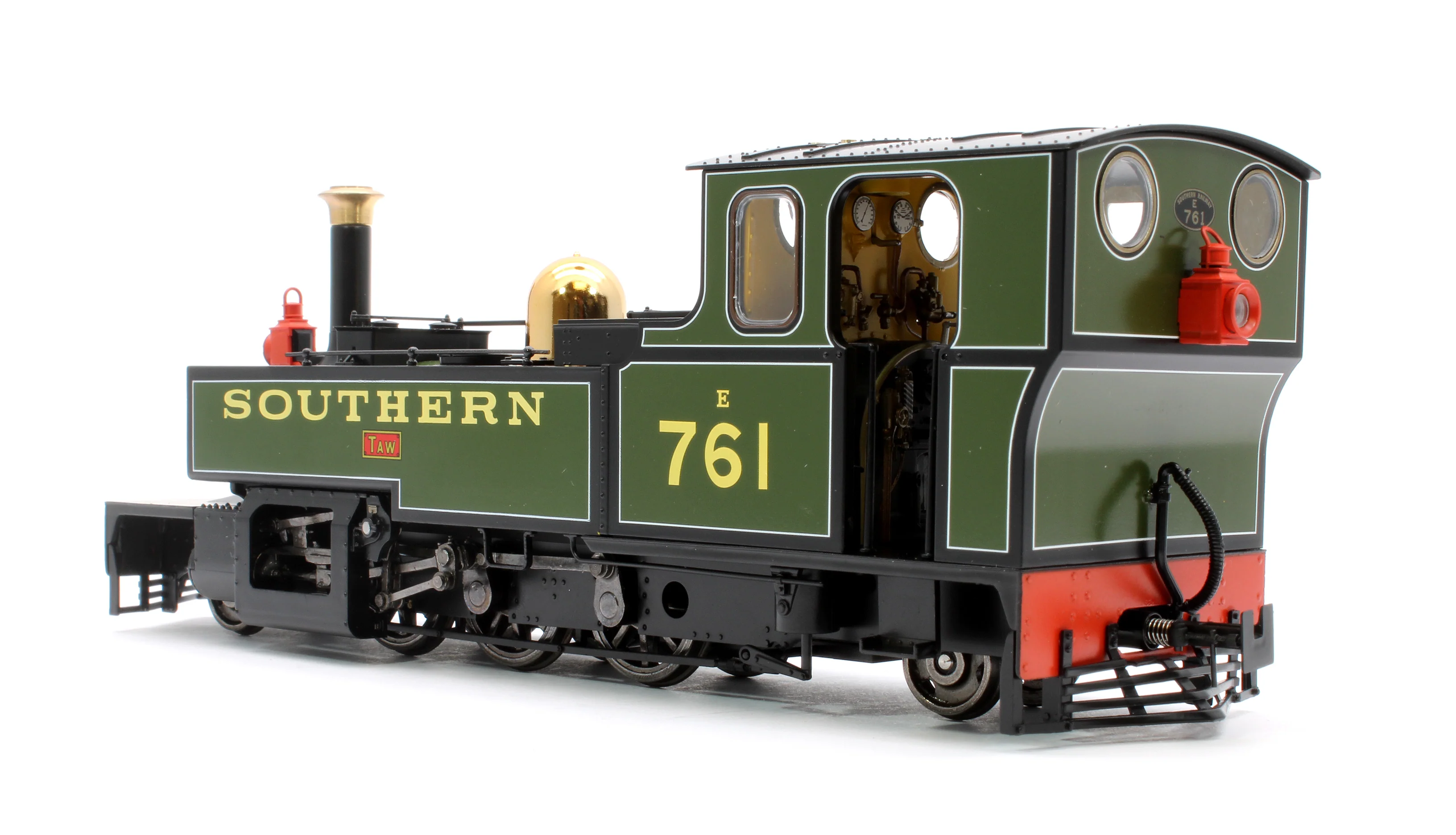 LHT-7NS-006D Lynton & Barnstaple Manning Wardle 2-6-2 TAW Southern Livery 1930-1931 (late Cab) - DCC Fitted - Image 2