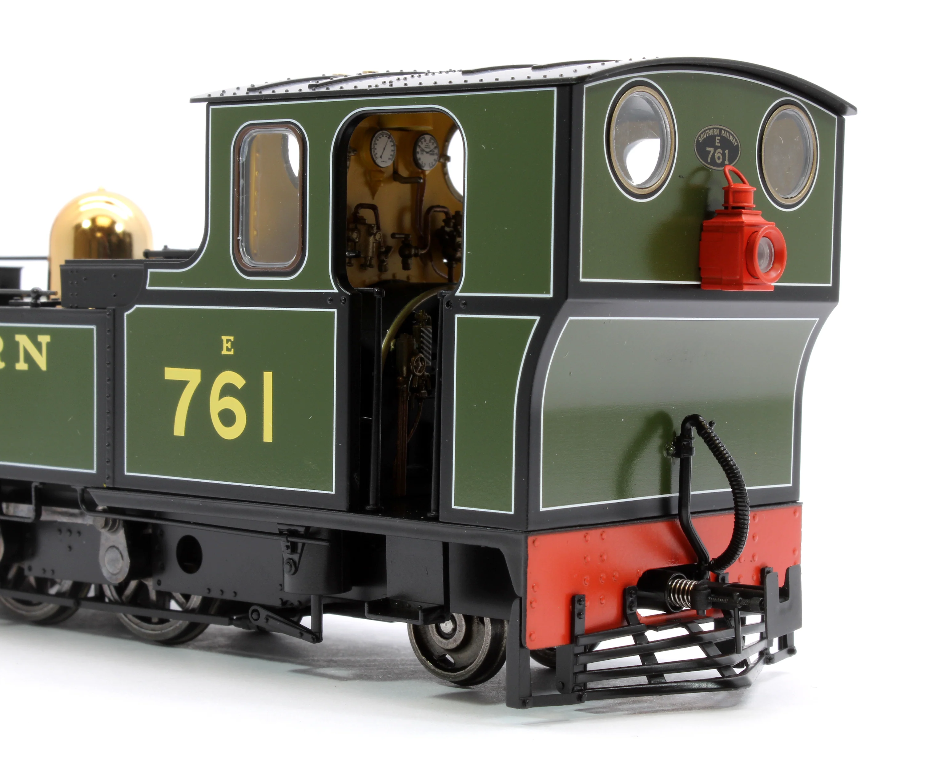 LHT-7NS-006D Lynton & Barnstaple Manning Wardle 2-6-2 TAW Southern Livery 1930-1931 (late Cab) - DCC Fitted - Image 7