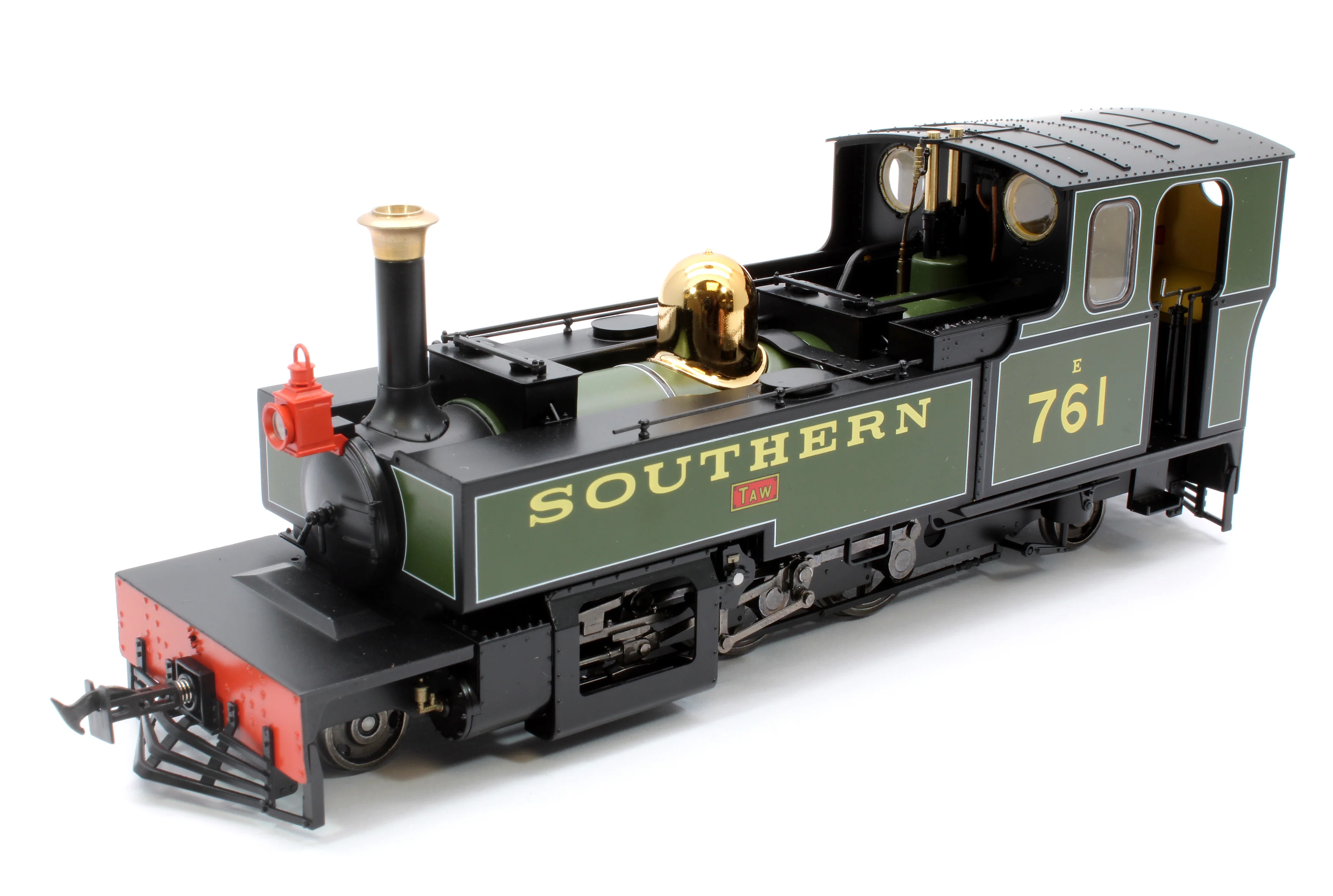 LHT-7NS-006D Lynton & Barnstaple Manning Wardle 2-6-2 TAW Southern Livery 1930-1931 (late Cab) - DCC Fitted - Image 8
