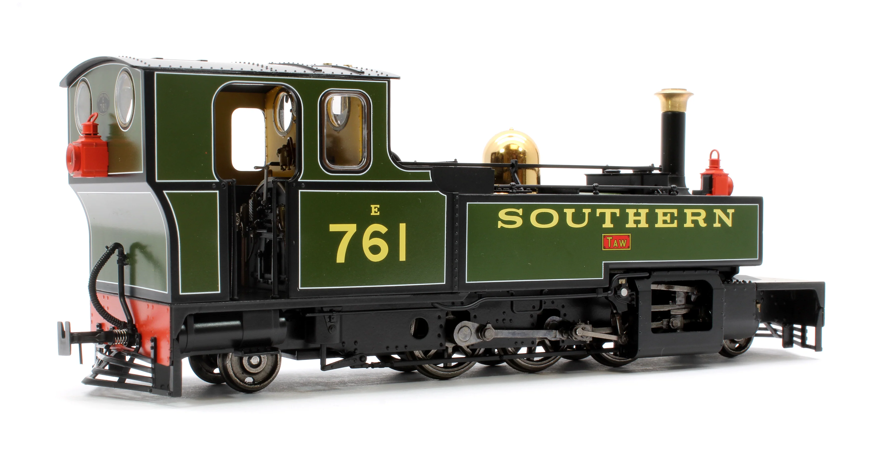 LHT-7NS-006S Lynton & Barnstaple Manning Wardle 2-6-2 TAW Southern Livery 1930-1931 (late Cab) DCC Sound Fitted - Image 3