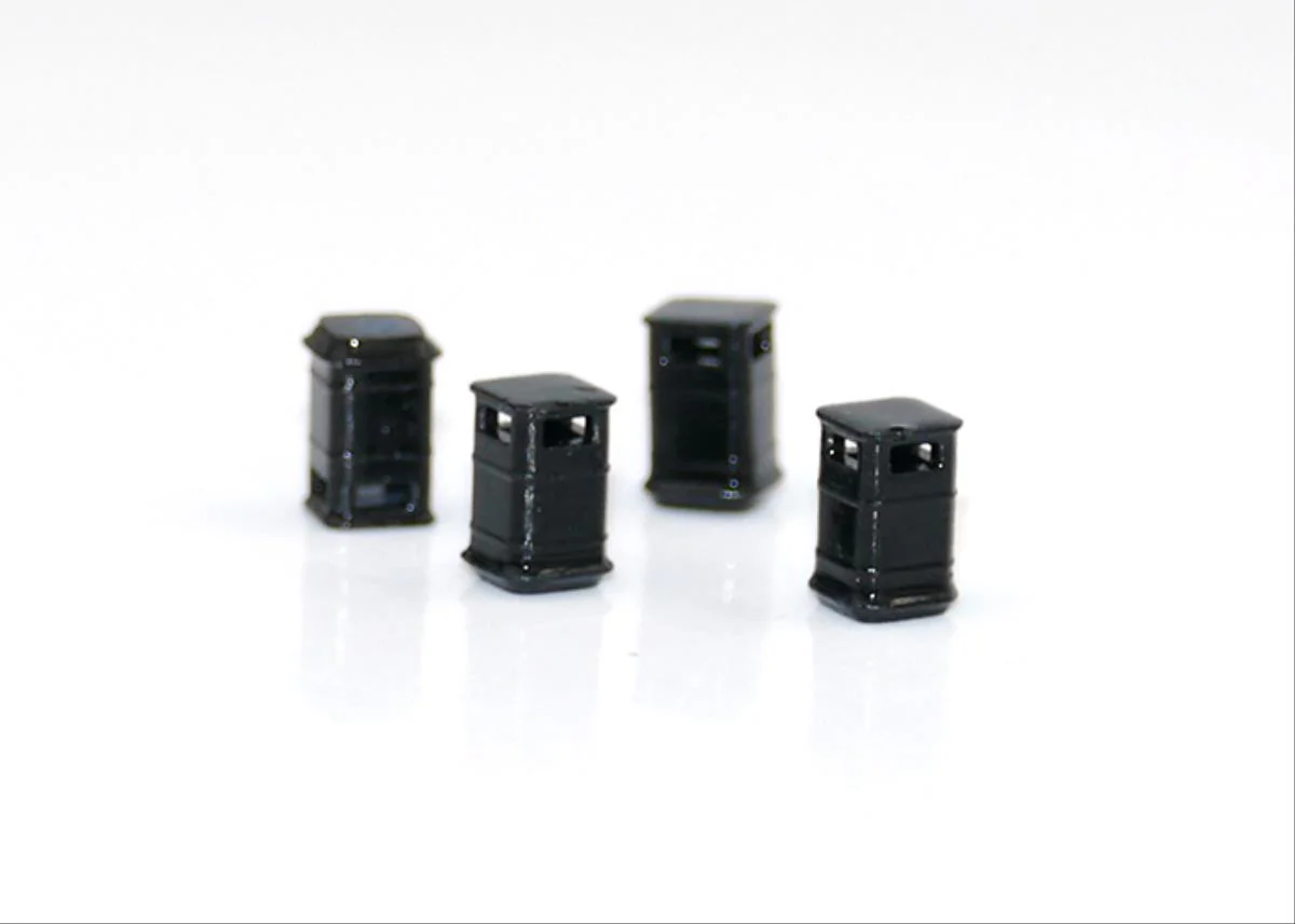 GMKD80 Litter Bins 4pcs (Pre-Built)