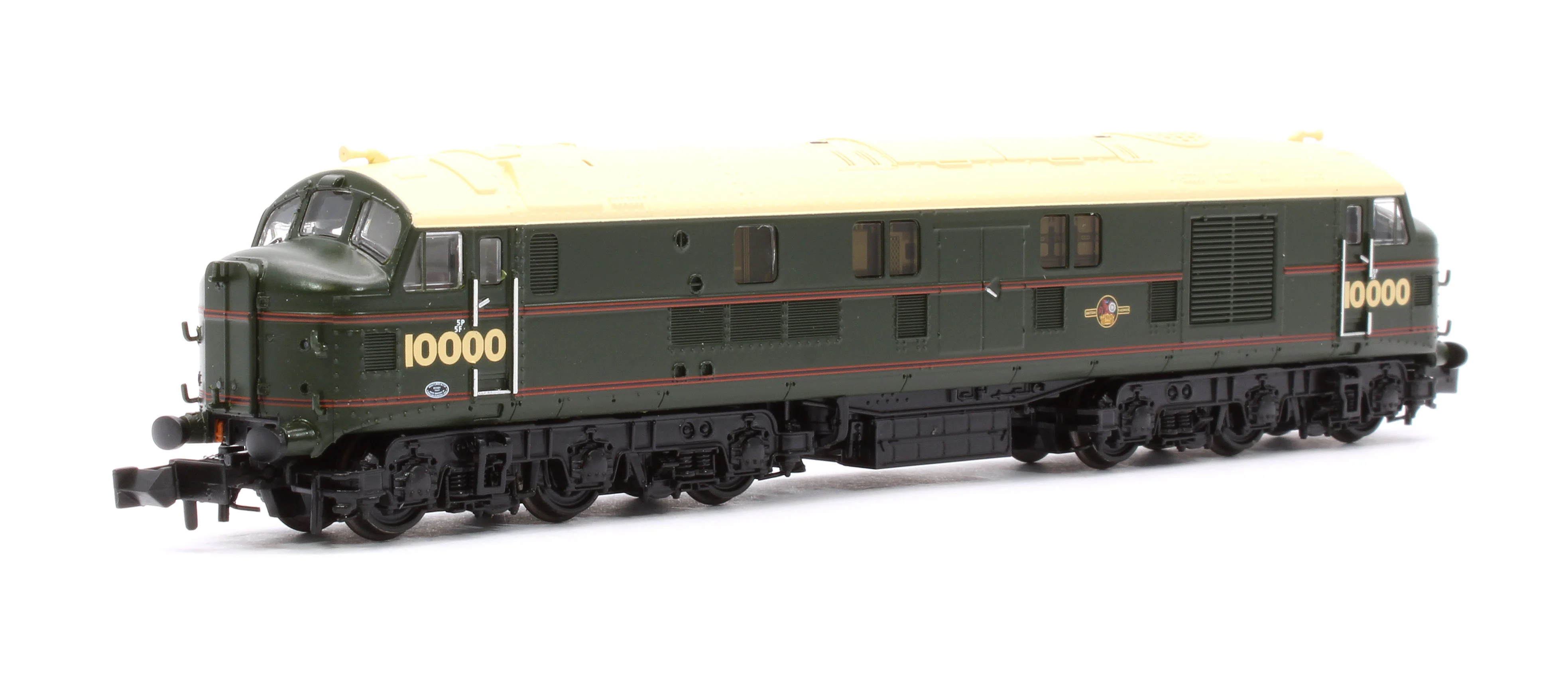 372-916 LMS 10000 BR Lined Green (Late Crest) Diesel Locomotive - Image 3