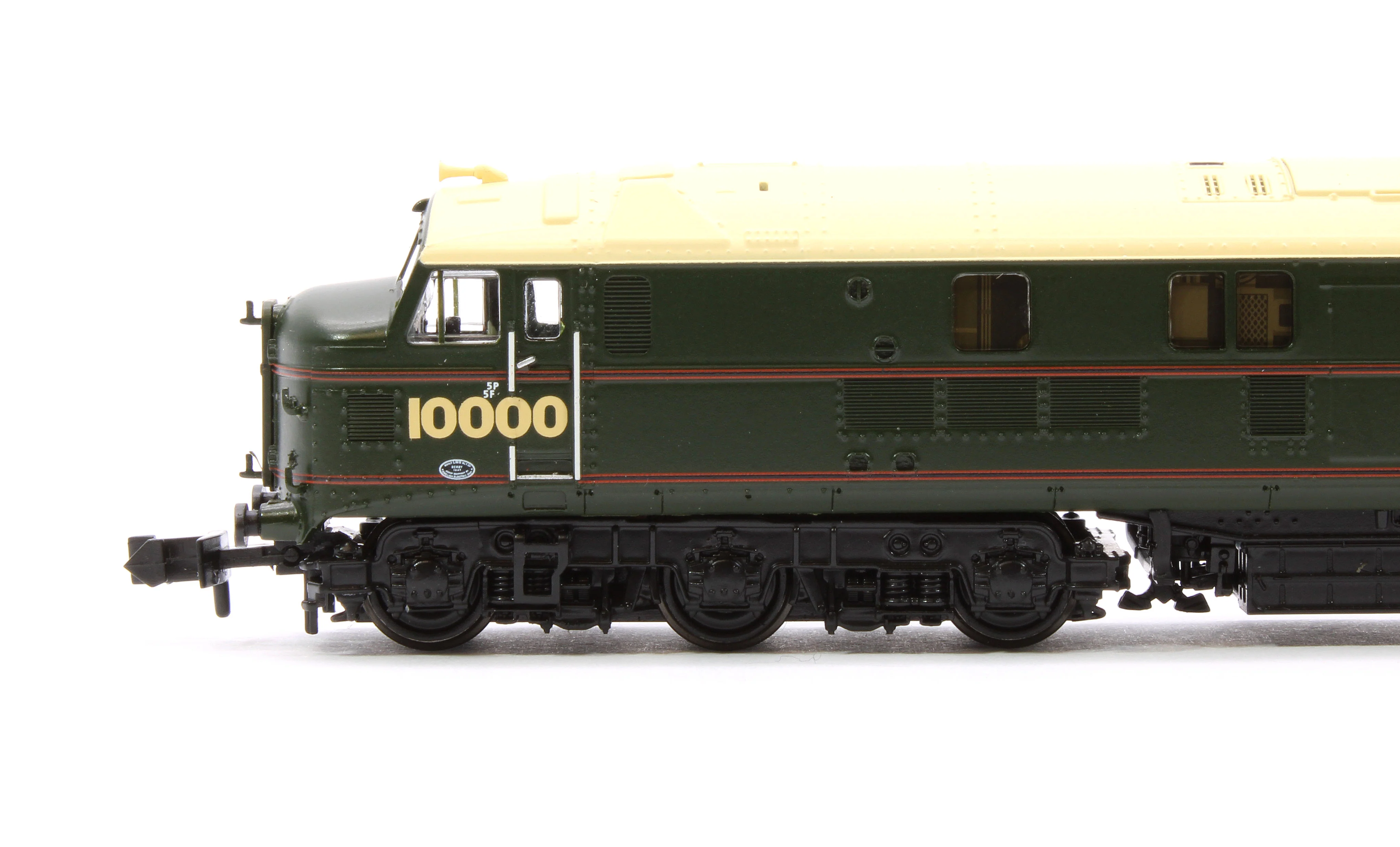 372-916 LMS 10000 BR Lined Green (Late Crest) Diesel Locomotive - Image 6