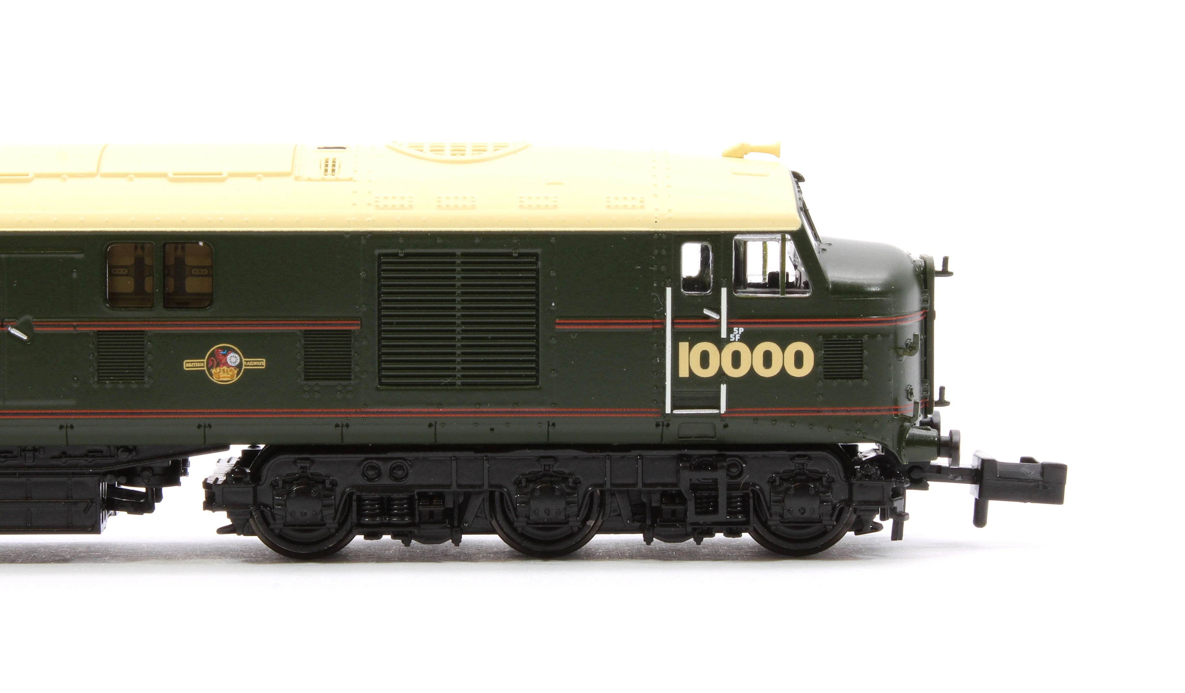 372-916 LMS 10000 BR Lined Green (Late Crest) Diesel Locomotive - Image 7