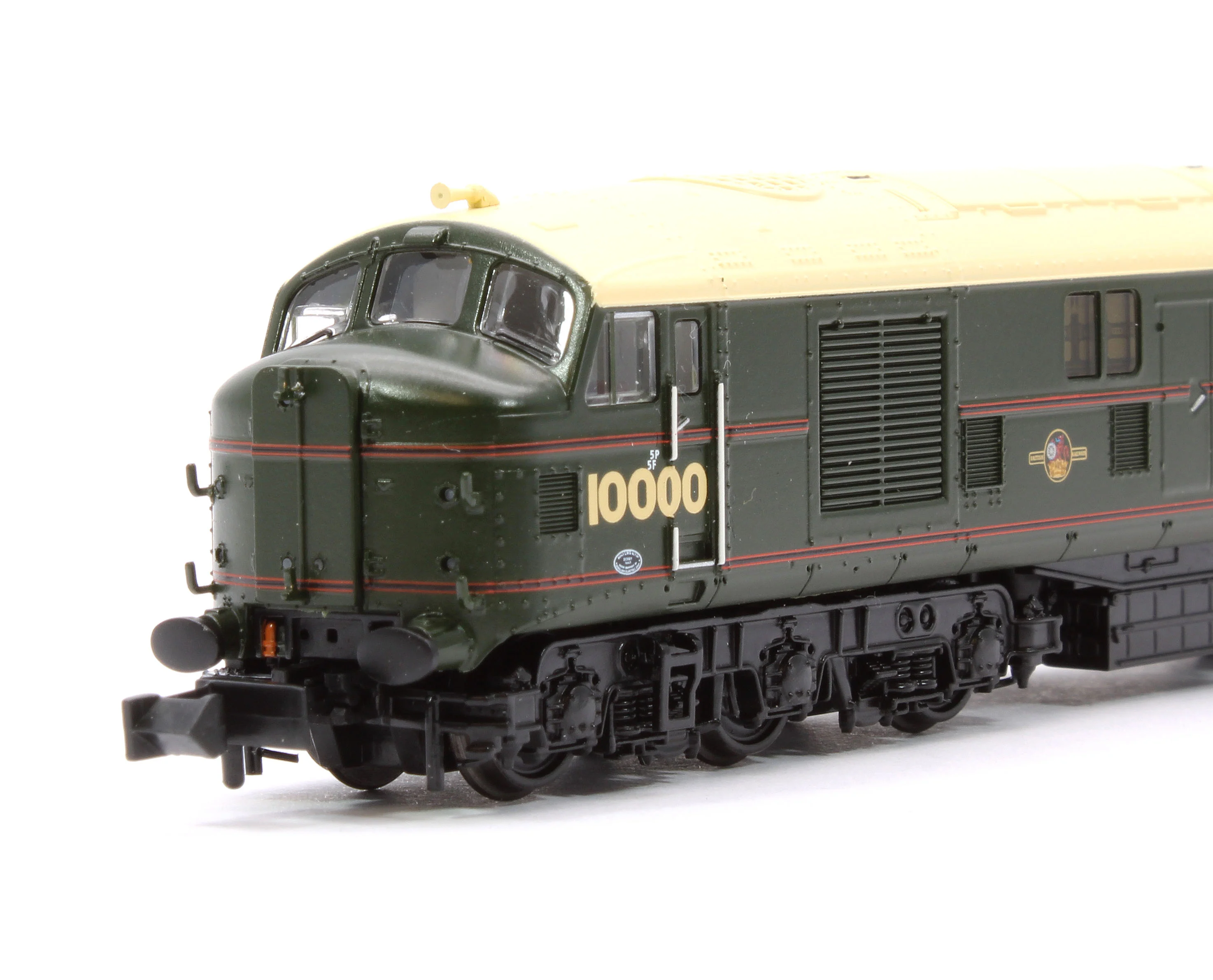 372-916 LMS 10000 BR Lined Green (Late Crest) Diesel Locomotive - Image 8