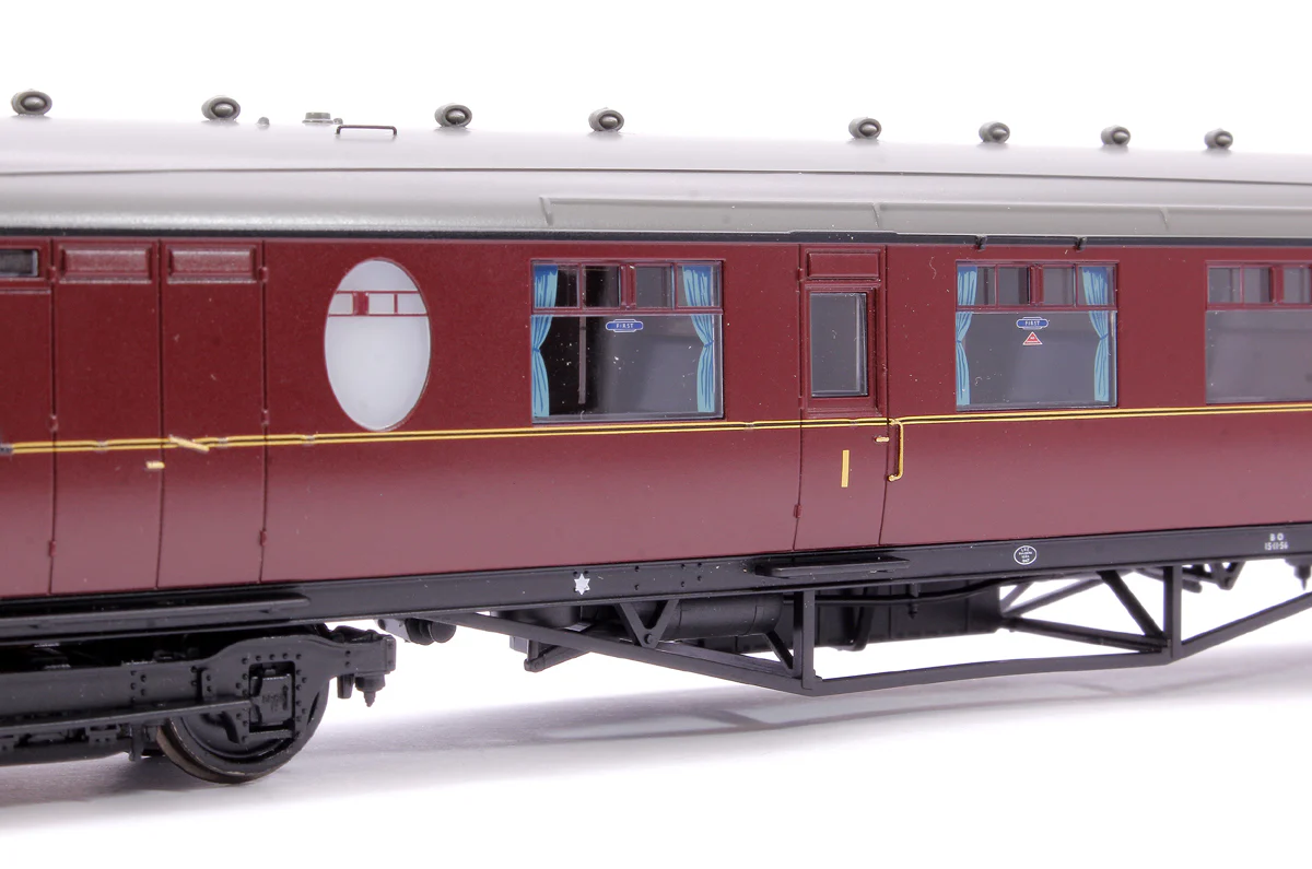 34-437A LNER Thompson Brake Composite Corridor BR Maroon No. E1193E - Image 6