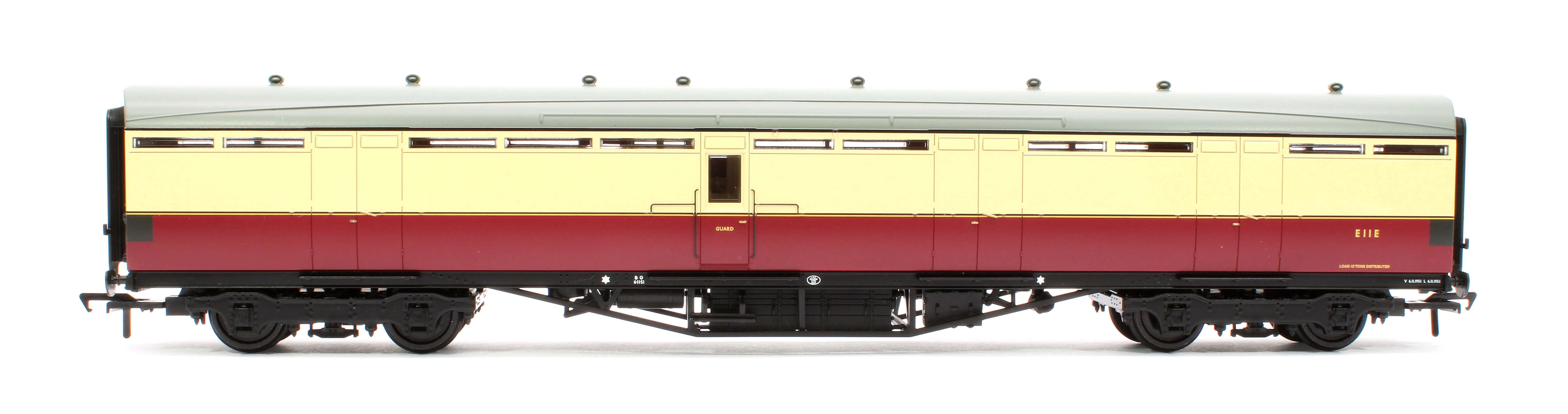 34-361 LNER Thompson Full Brake BR Crimson & Cream No. E11E - Image 2