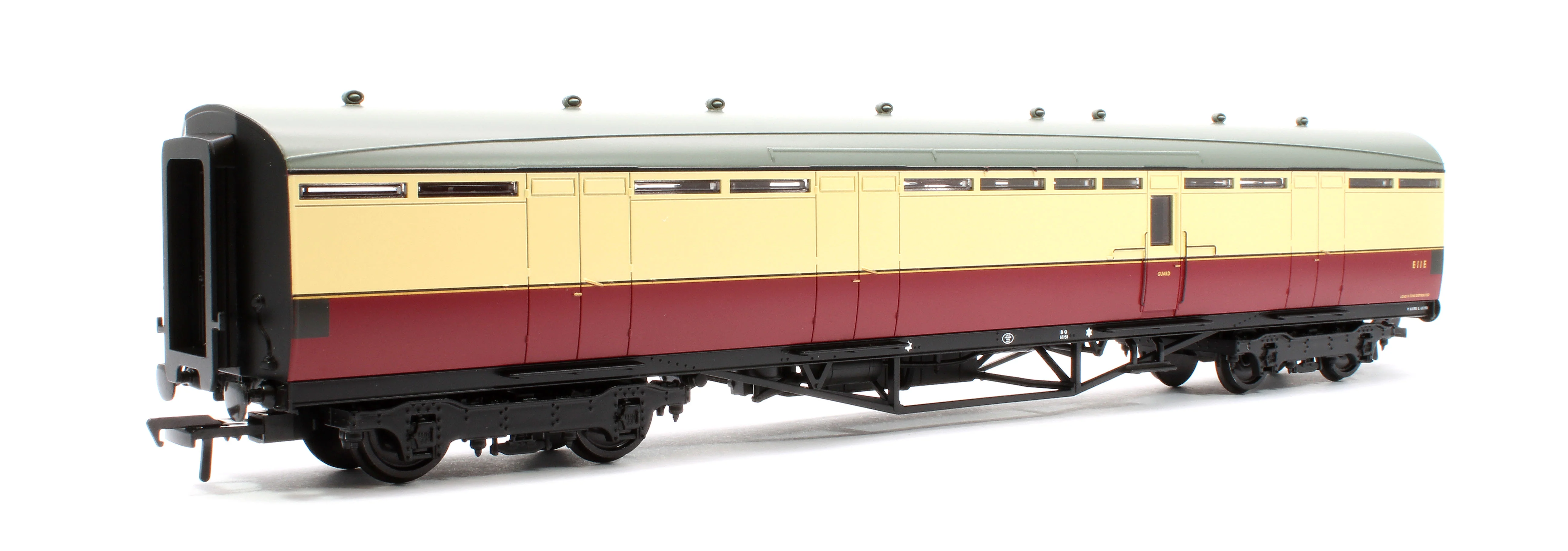 34-361 LNER Thompson Full Brake BR Crimson & Cream No. E11E - Image 3
