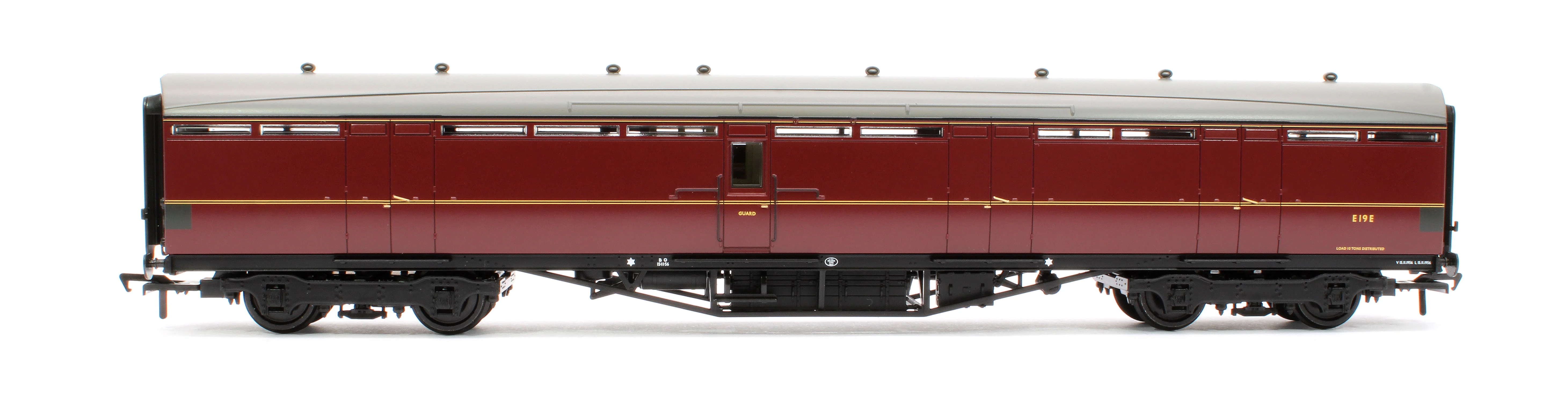 34-362A LNER Thompson Full Brake BR Maroon No. E19E - Image 2