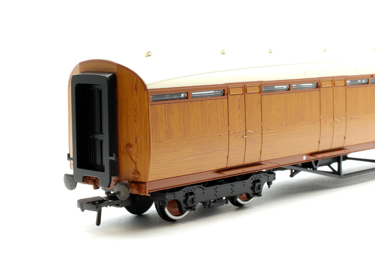 34-360A LNER Thompson Full Brake LNER Teak Effect No.E15E - Image 4