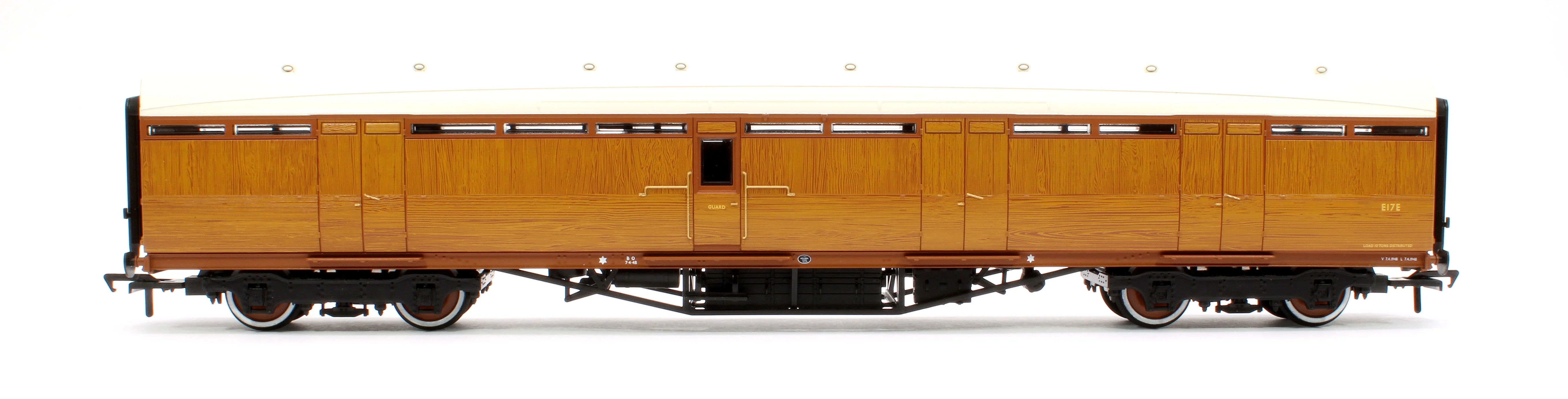 34-360 LNER Thompson Full Brake LNER Teak Effect No. E17E - Image 2