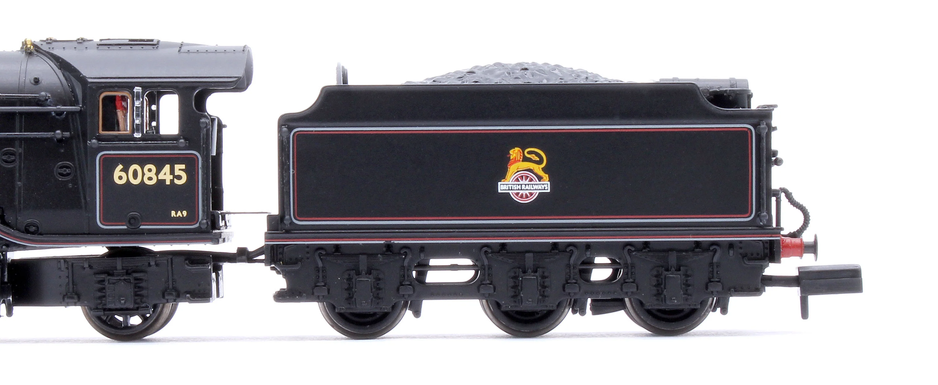 372-612SF LNER V2 60845 BR Lined Black (Early Emblem) Steam Locomotive - DCC Sound - Image 6