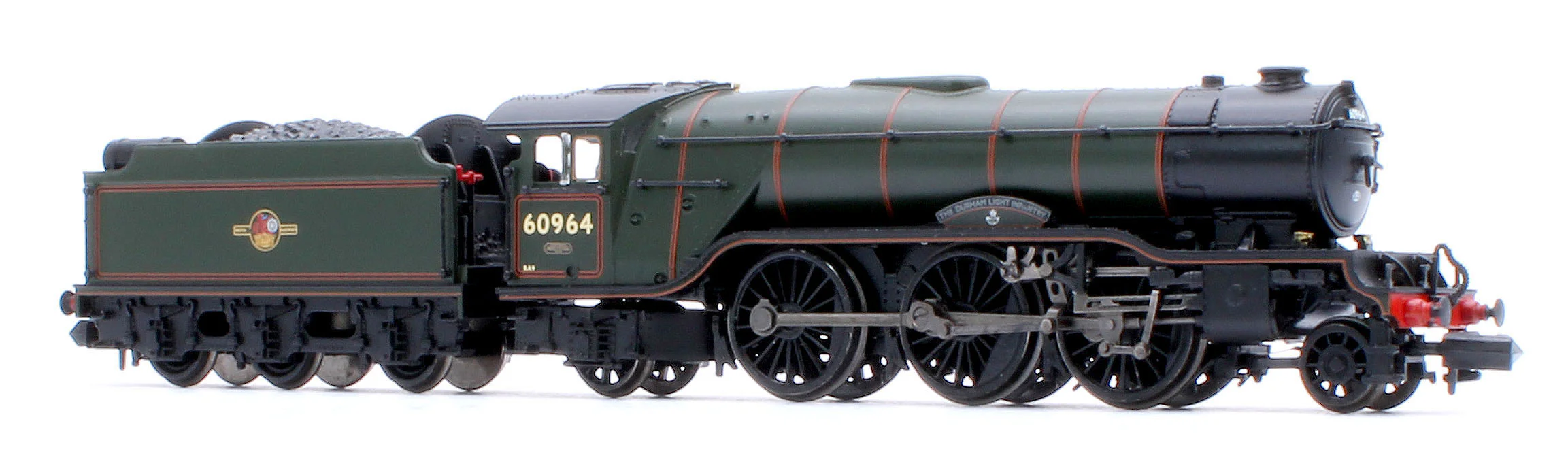 372-613 LNER V2 60964 'Durham Light Infantry' BR Lined Green (Late Crest) Steam Locomotive - Image 6