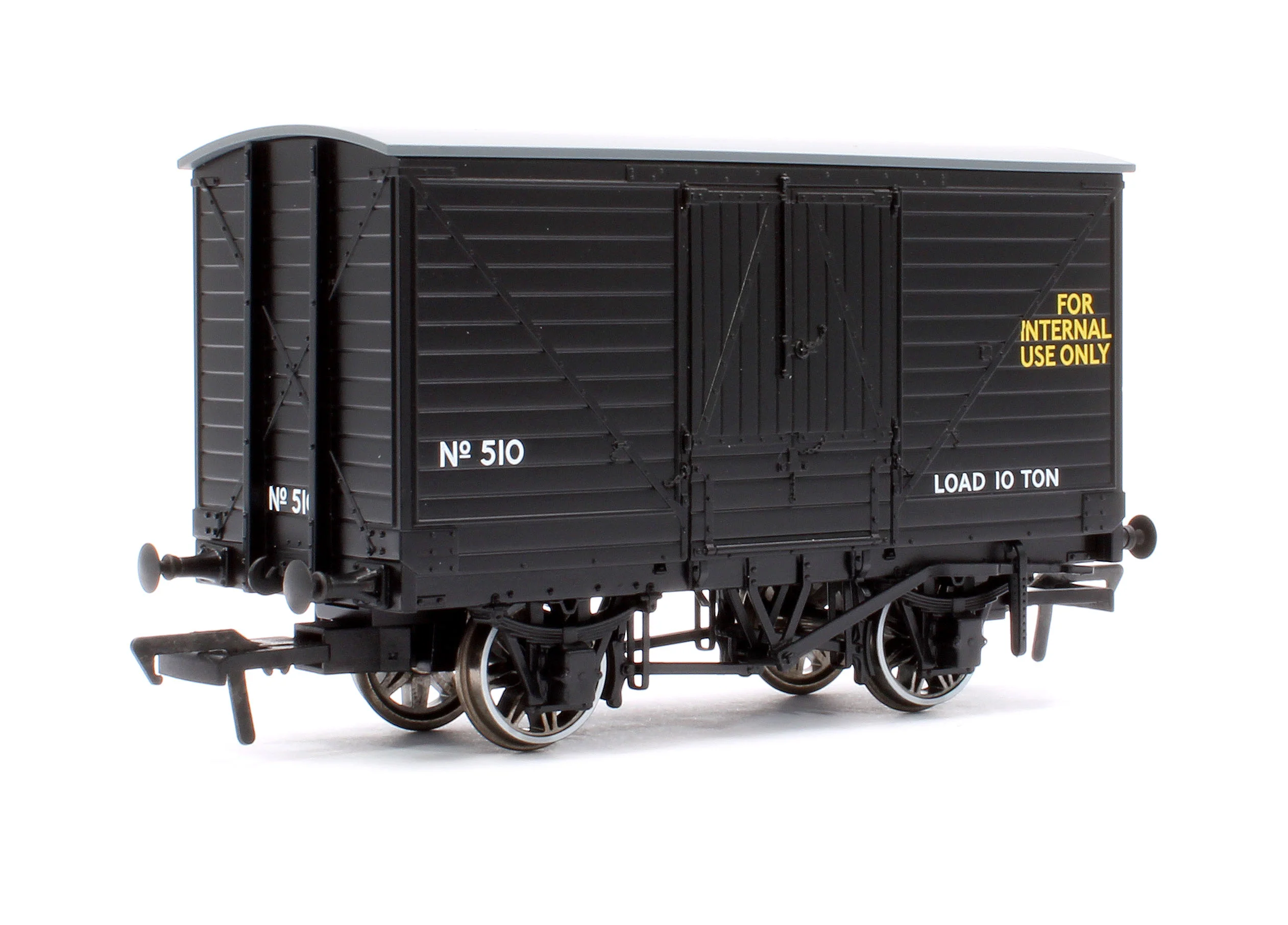 945015 LNWR D88 10T Covered Van, Docks Internal User No.510