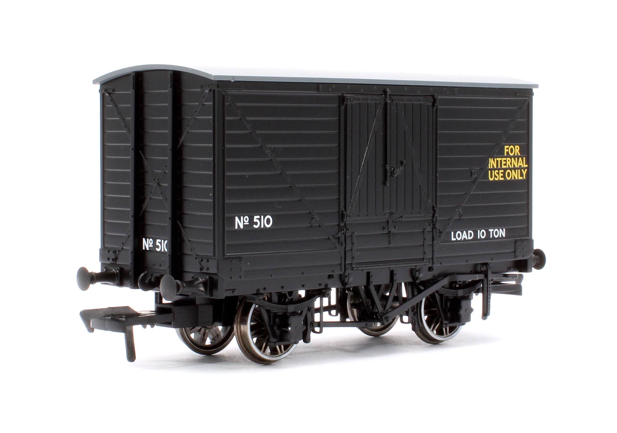 945015 LNWR D88 10T Covered Van, Docks Internal User No.510 - Image 3