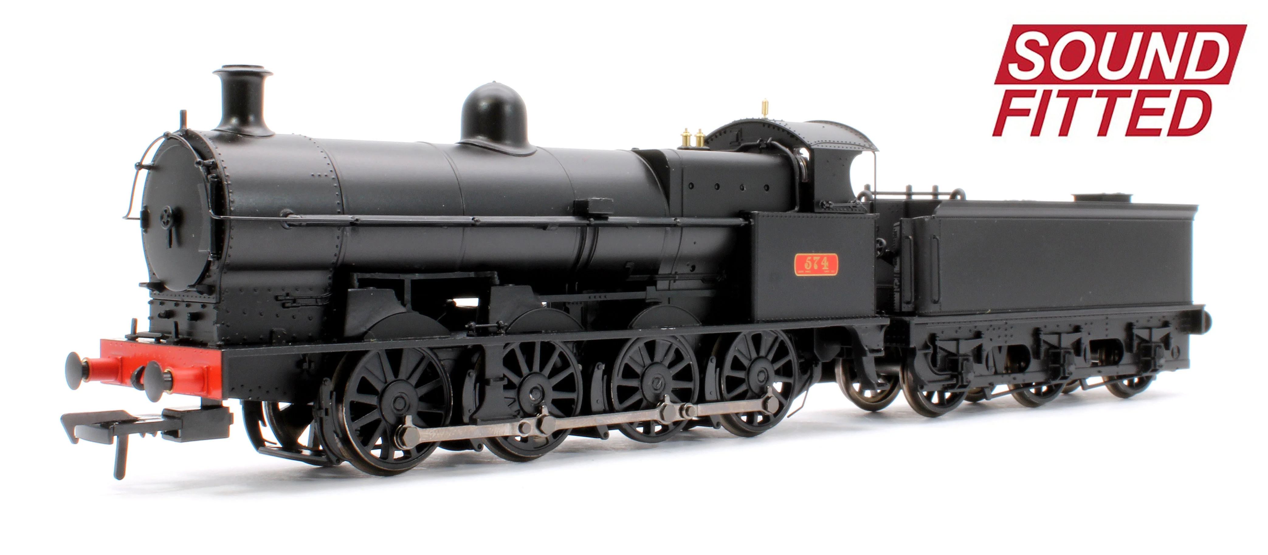 31-482SF LNWR G2 574 LNWR Black Steam Locomotive - DCC Sound