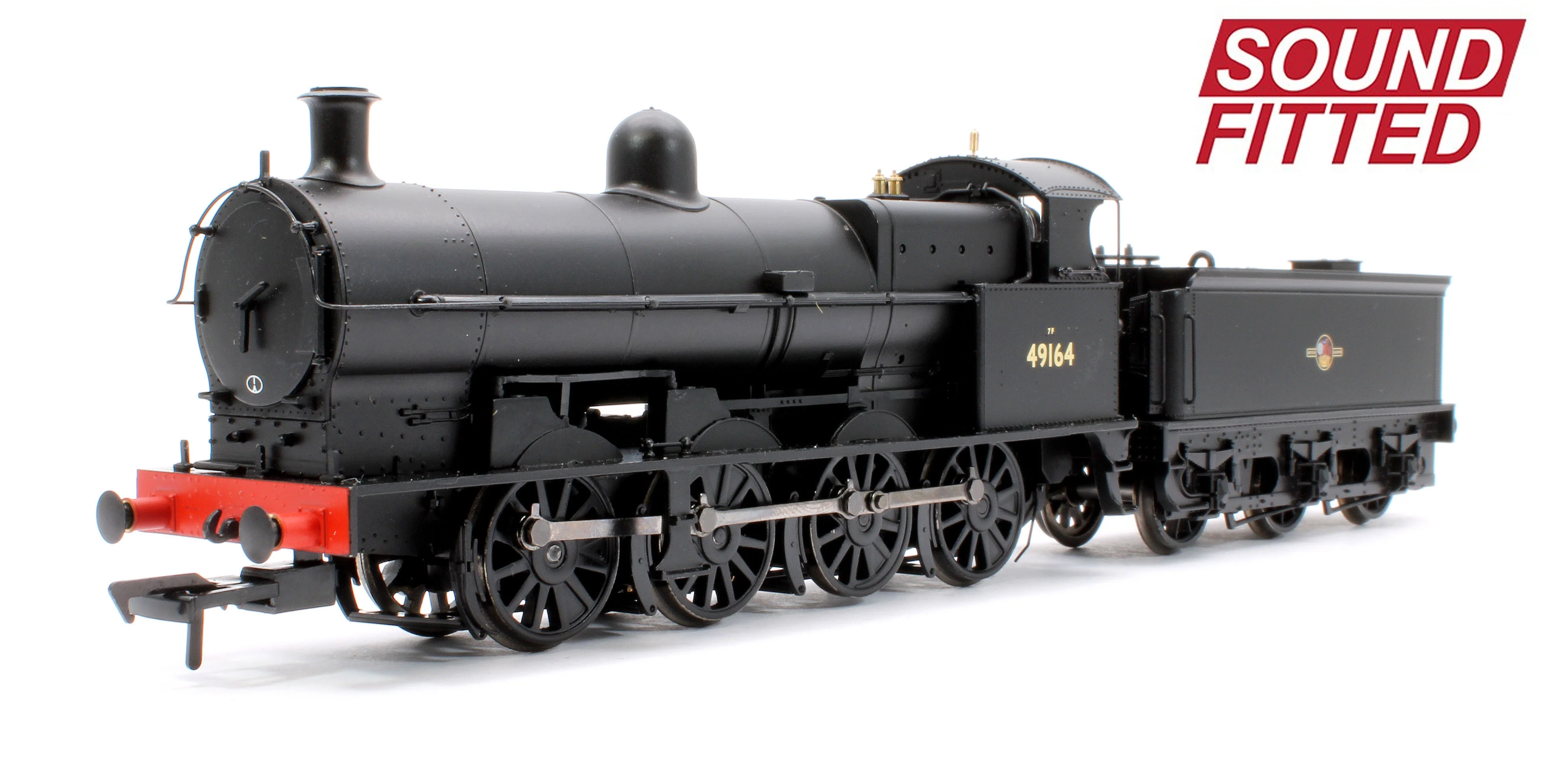 31-479ASF LNWR G2A 49164 BR Black (Late Crest) Steam Locomotive - DCC Sound