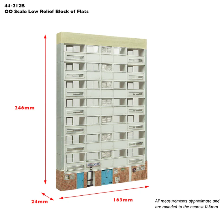 44-212B Low Relief Block of Flats - Image 2
