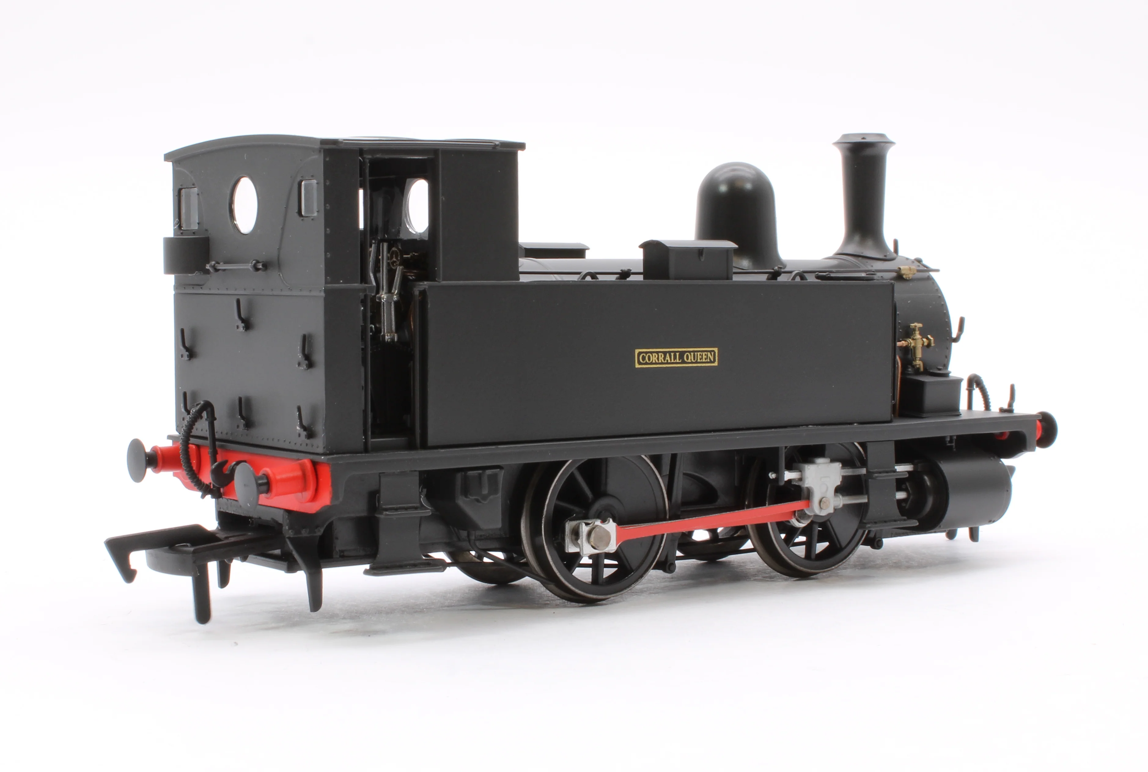 4S-018-016 LSWR Class B4 0-4-0T Black Corrall Queen 30096 - Steam Tank Locomotive - Image 3