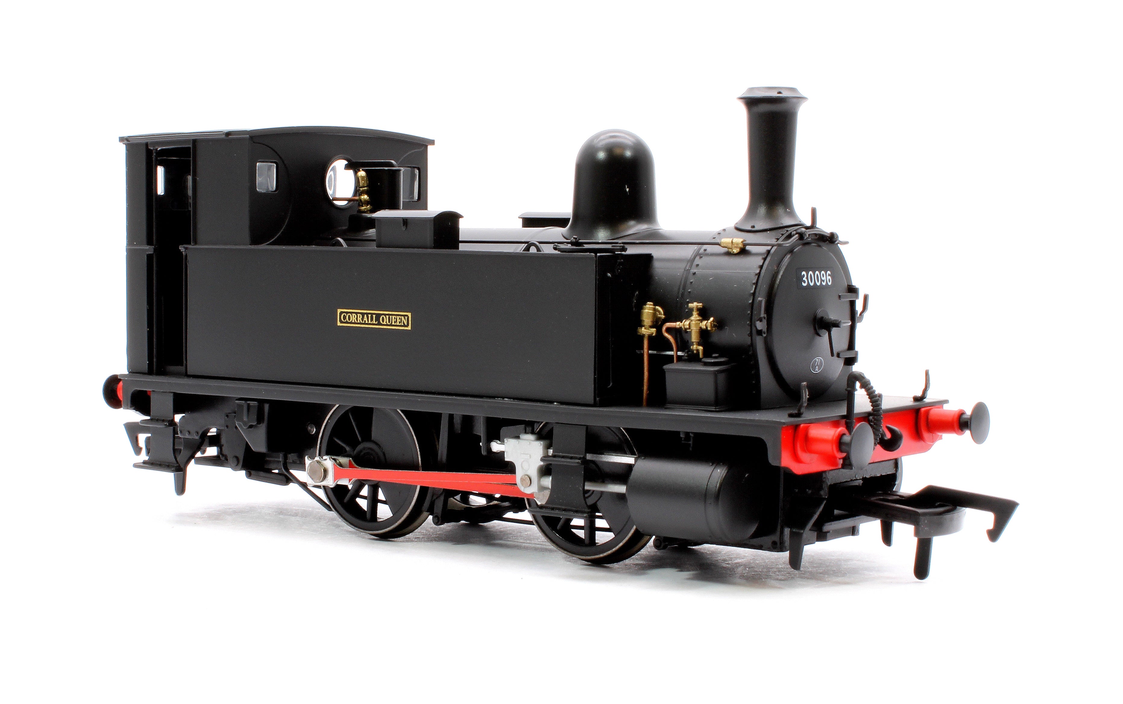 4S-018-016 LSWR Class B4 0-4-0T Black Corrall Queen 30096 - Steam Tank Locomotive - Image 4