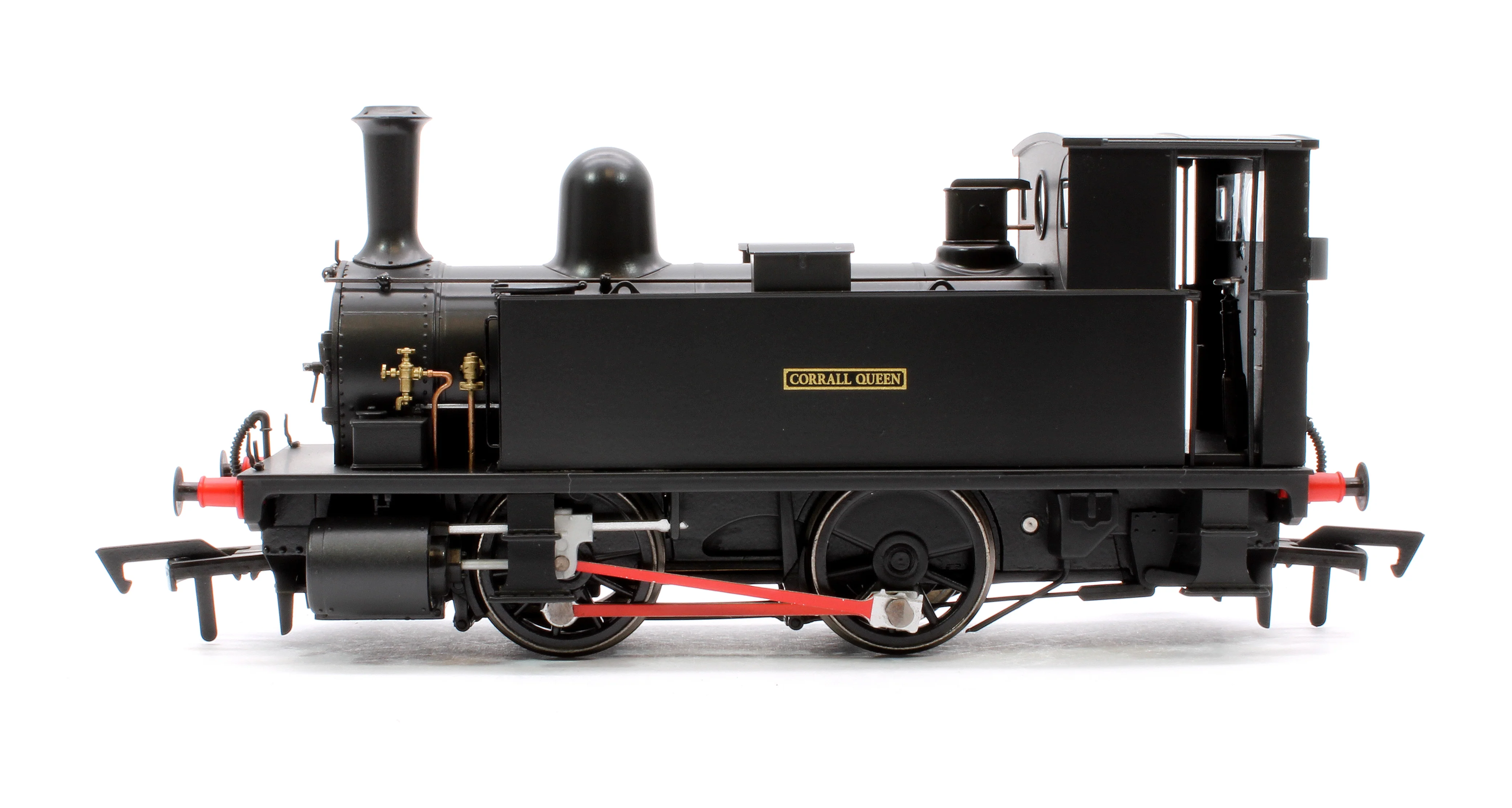 4S-018-016 LSWR Class B4 0-4-0T Black Corrall Queen 30096 - Steam Tank Locomotive - Image 5
