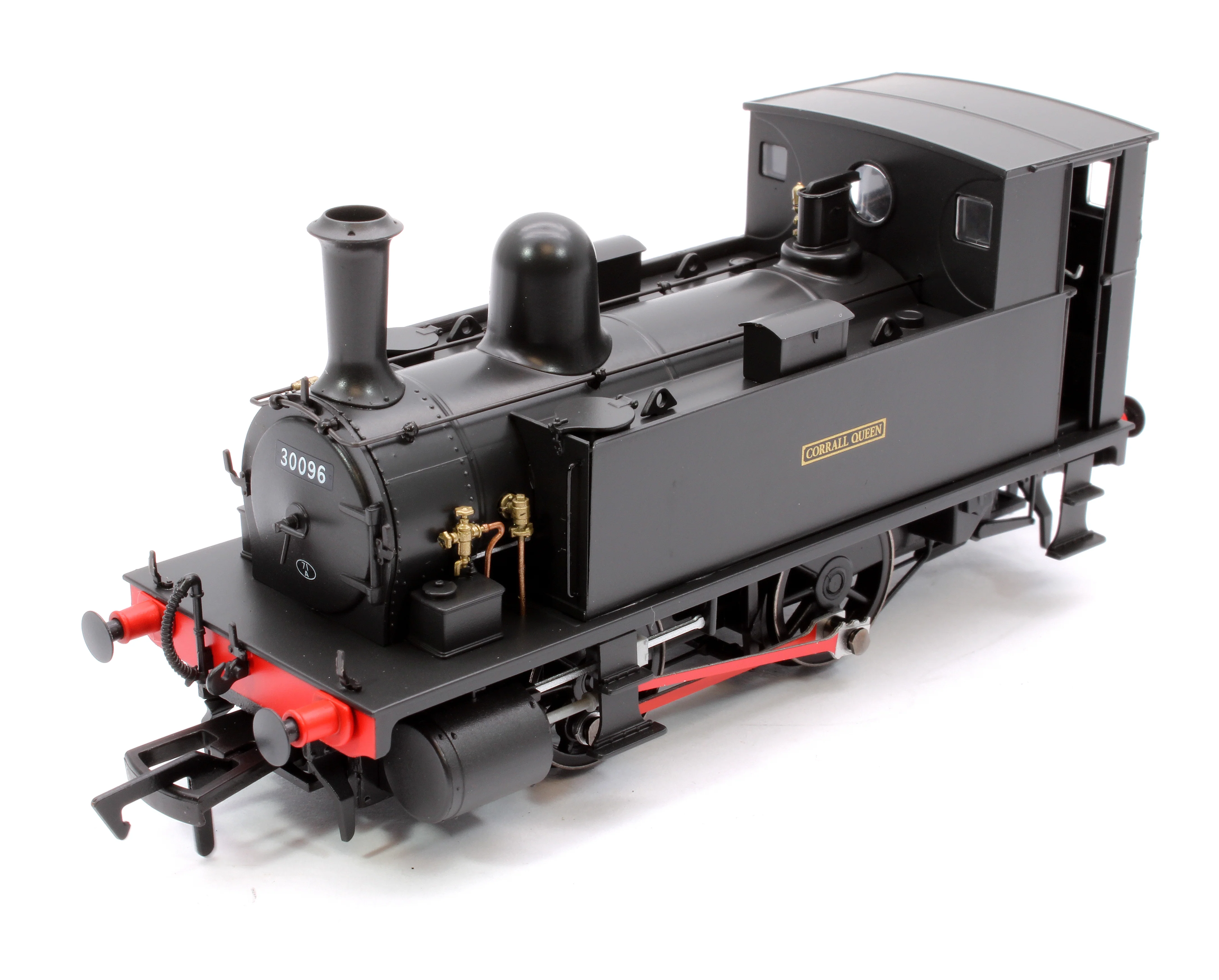 4S-018-016 LSWR Class B4 0-4-0T Black Corrall Queen 30096 - Steam Tank Locomotive - Image 9