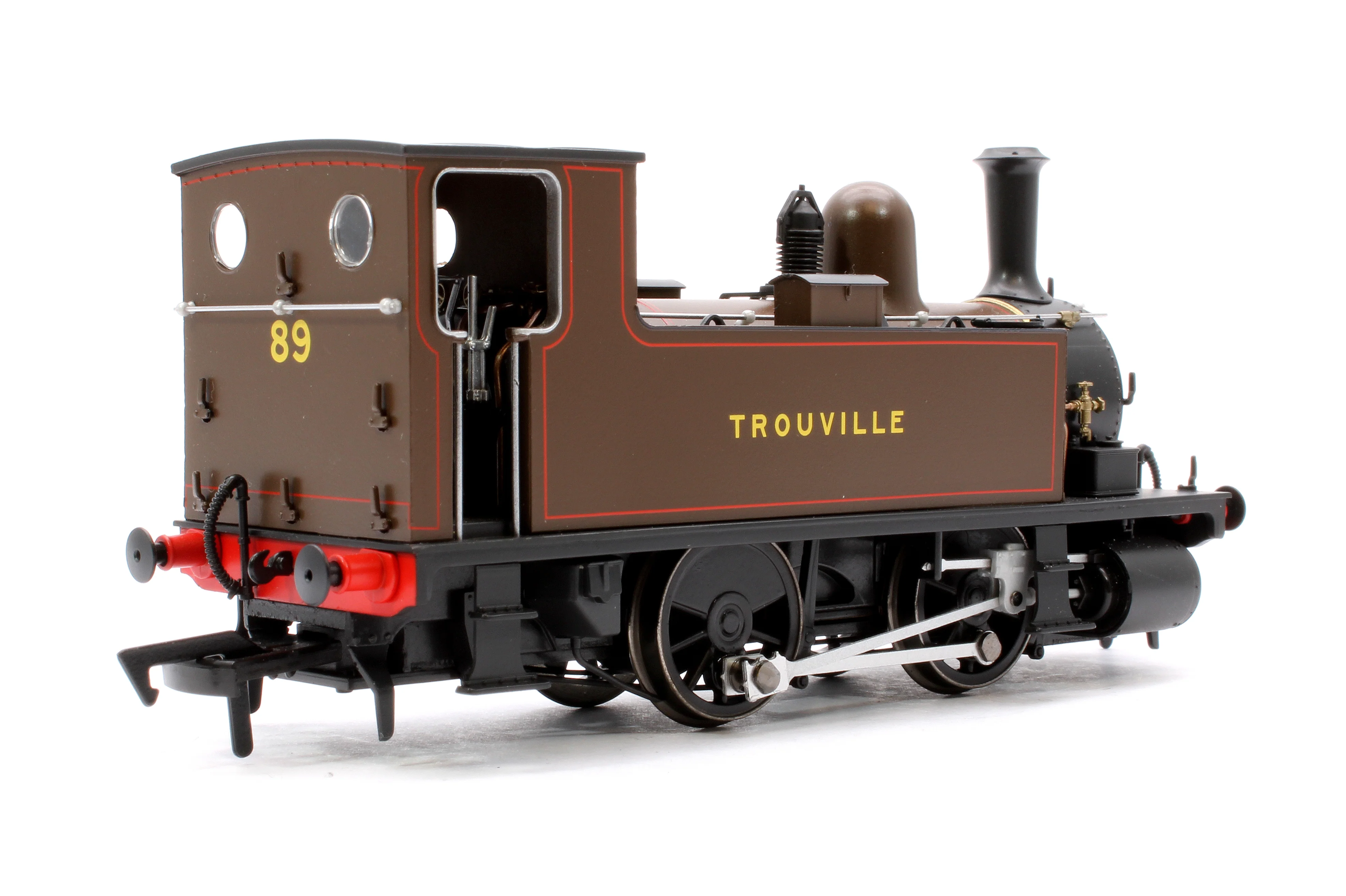 4S-018-014 LSWR Class B4 0-4-0T Trouville Brown 89 - Steam Tank Locomotive - Image 3