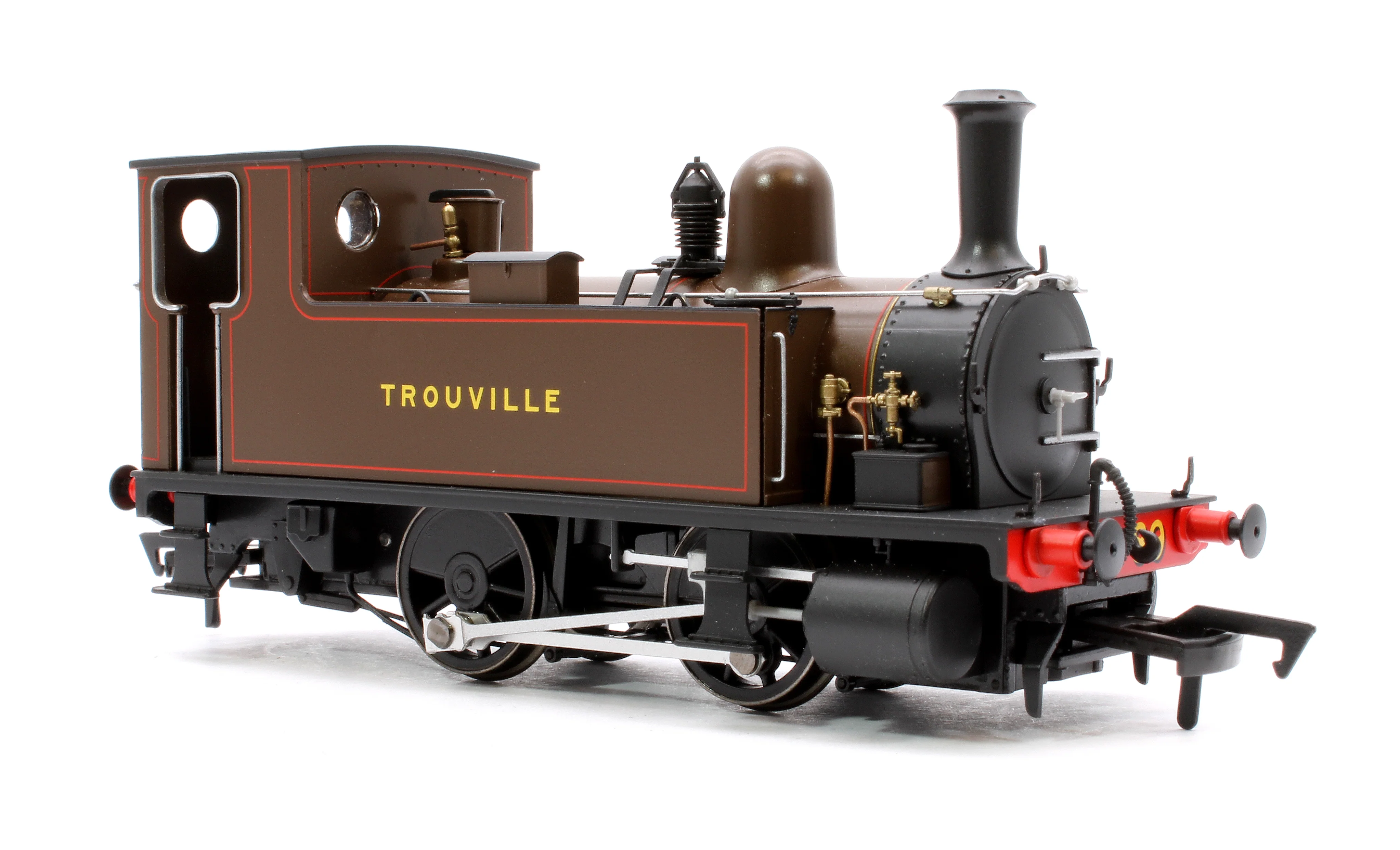 4S-018-014 LSWR Class B4 0-4-0T Trouville Brown 89 - Steam Tank Locomotive - Image 4