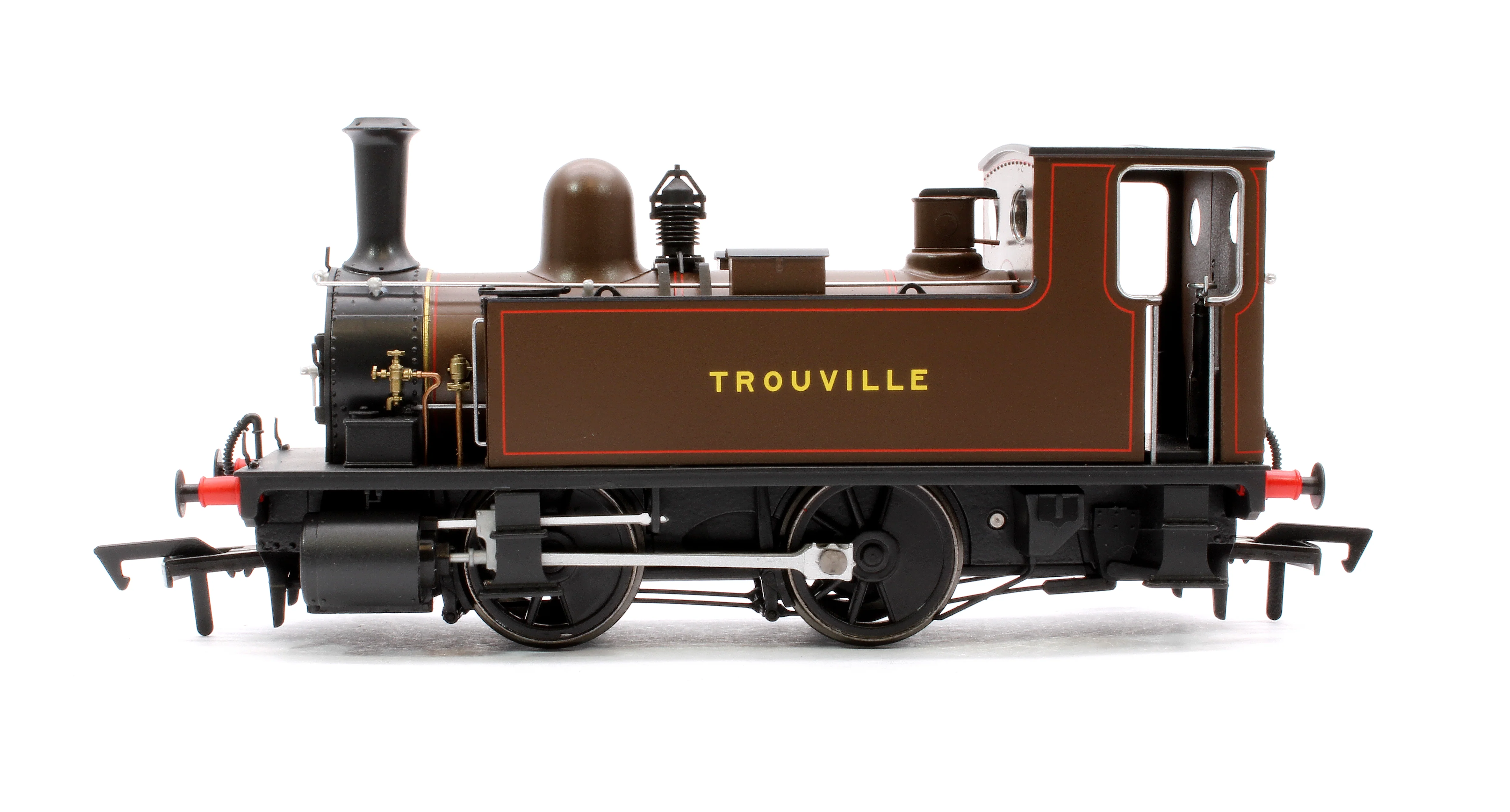 4S-018-014 LSWR Class B4 0-4-0T Trouville Brown 89 - Steam Tank Locomotive - Image 5