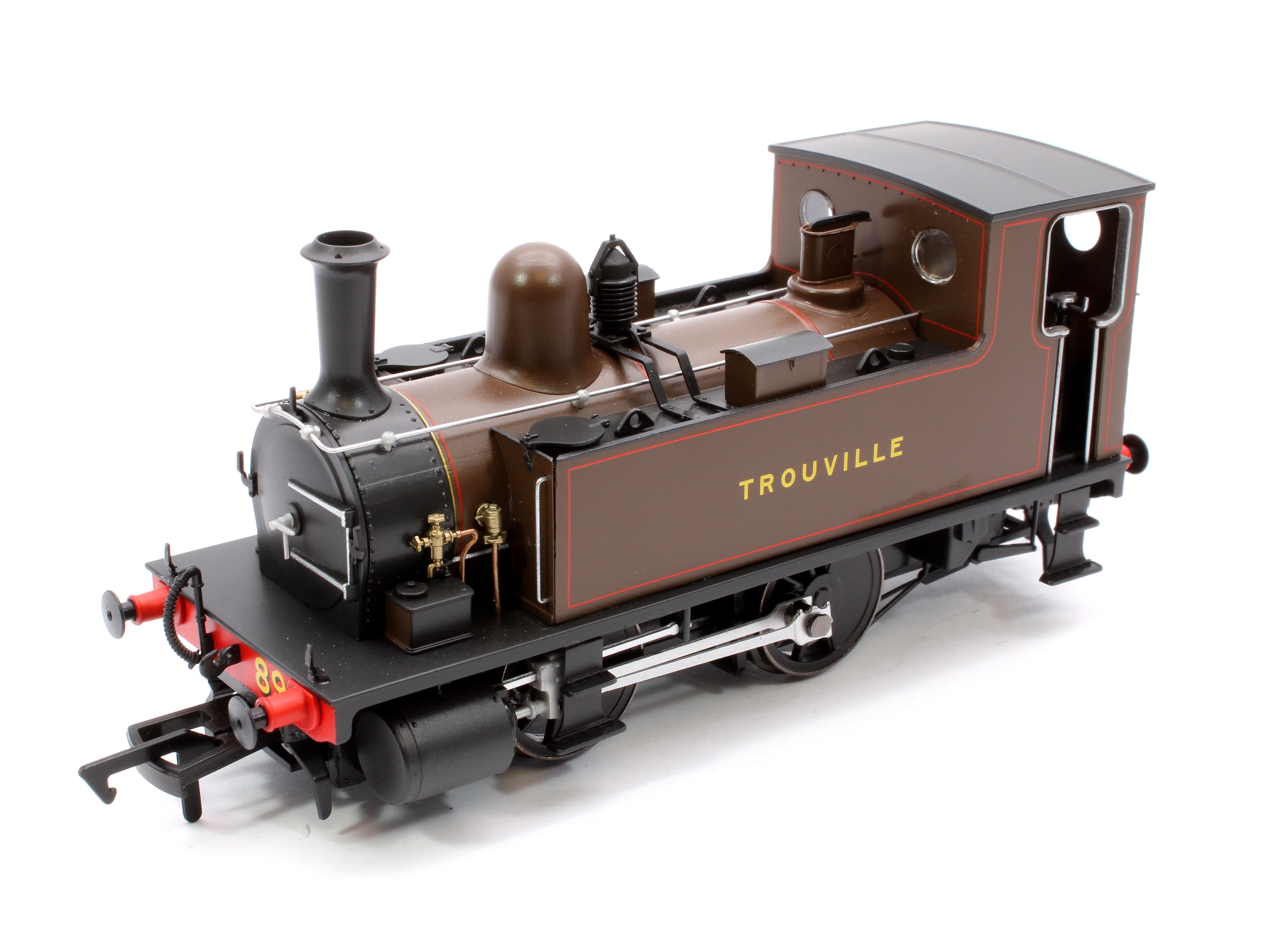 4S-018-014 LSWR Class B4 0-4-0T Trouville Brown 89 - Steam Tank Locomotive - Image 9