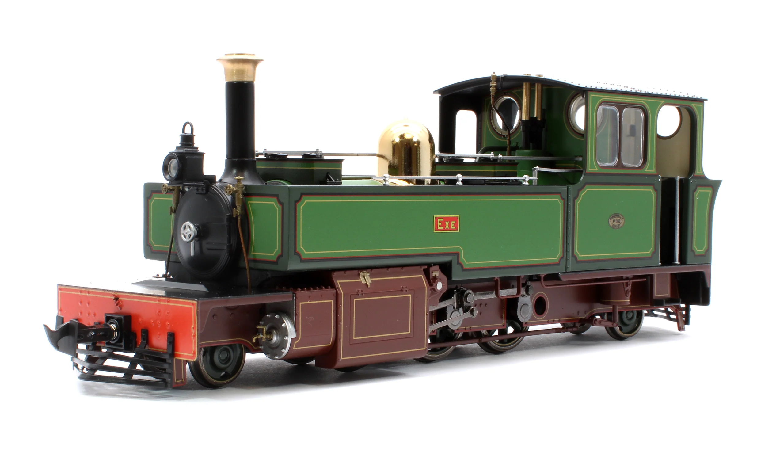 LHT-7NS-001/009/010 Set of 3 Lynton & Barnstaple Manning Wardle Steam Locomotive & Coaches - Image 2