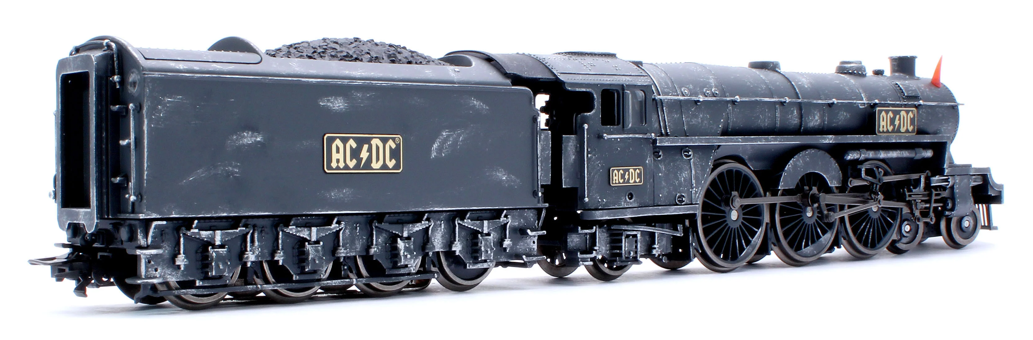MN39966 AC/DC Black Ice Steam Locomotive - AC-Sound - Image 3