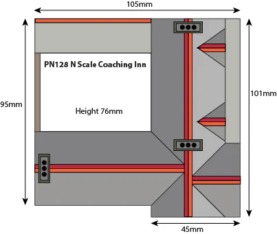 PN128 Coaching Inn Building Kit - Image 4