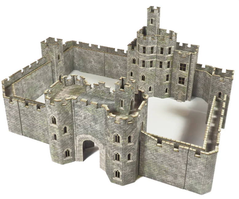 PN194 N Gauge Castle Hall Kit - Image 2