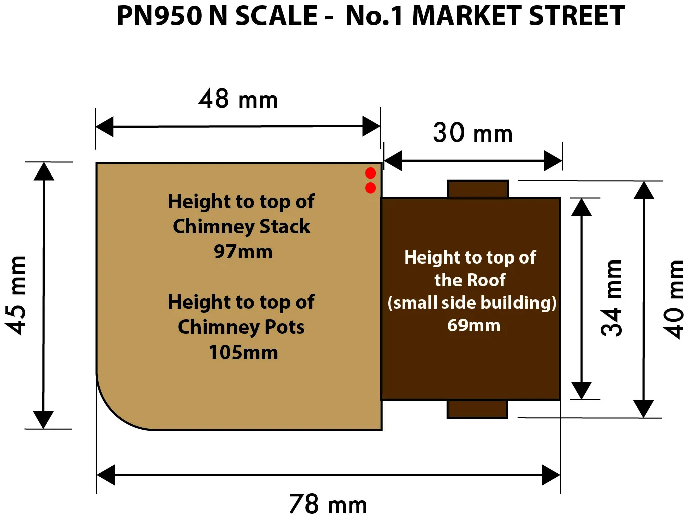 PN950 No.1 Market Street Building Kit - Image 3