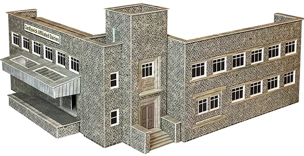 PN187 N Old Factory Building Kit - Image 2