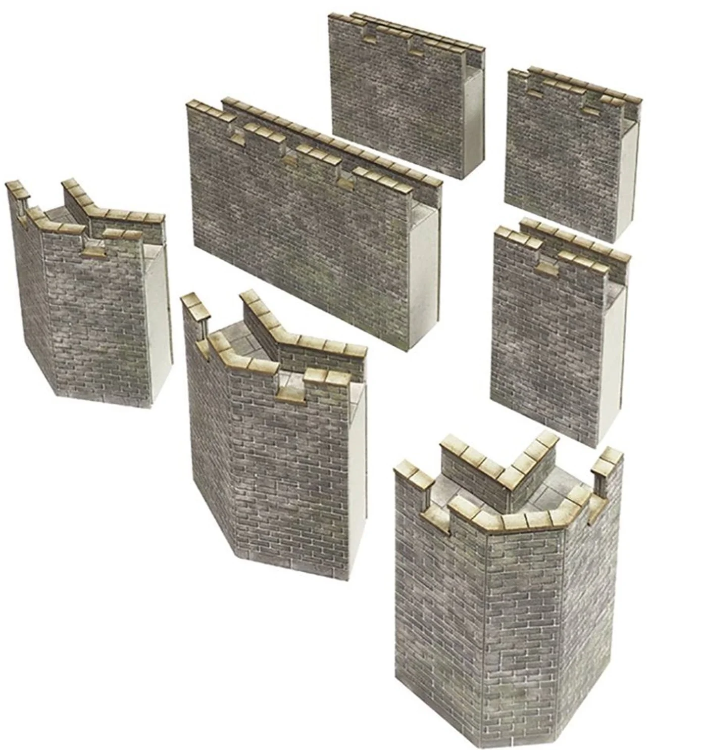 PO293 Castle Curtain Walls