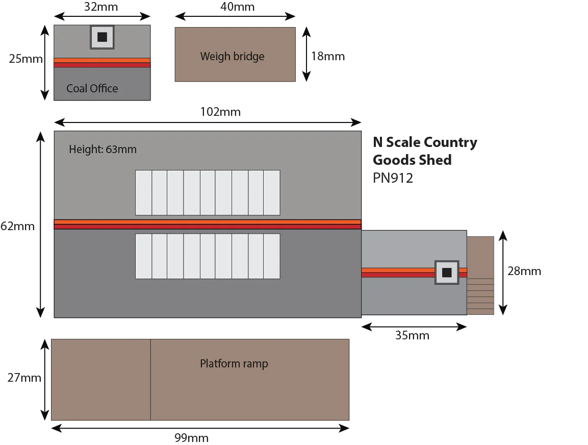 PN912 Country Goods Shed Kit - Image 2