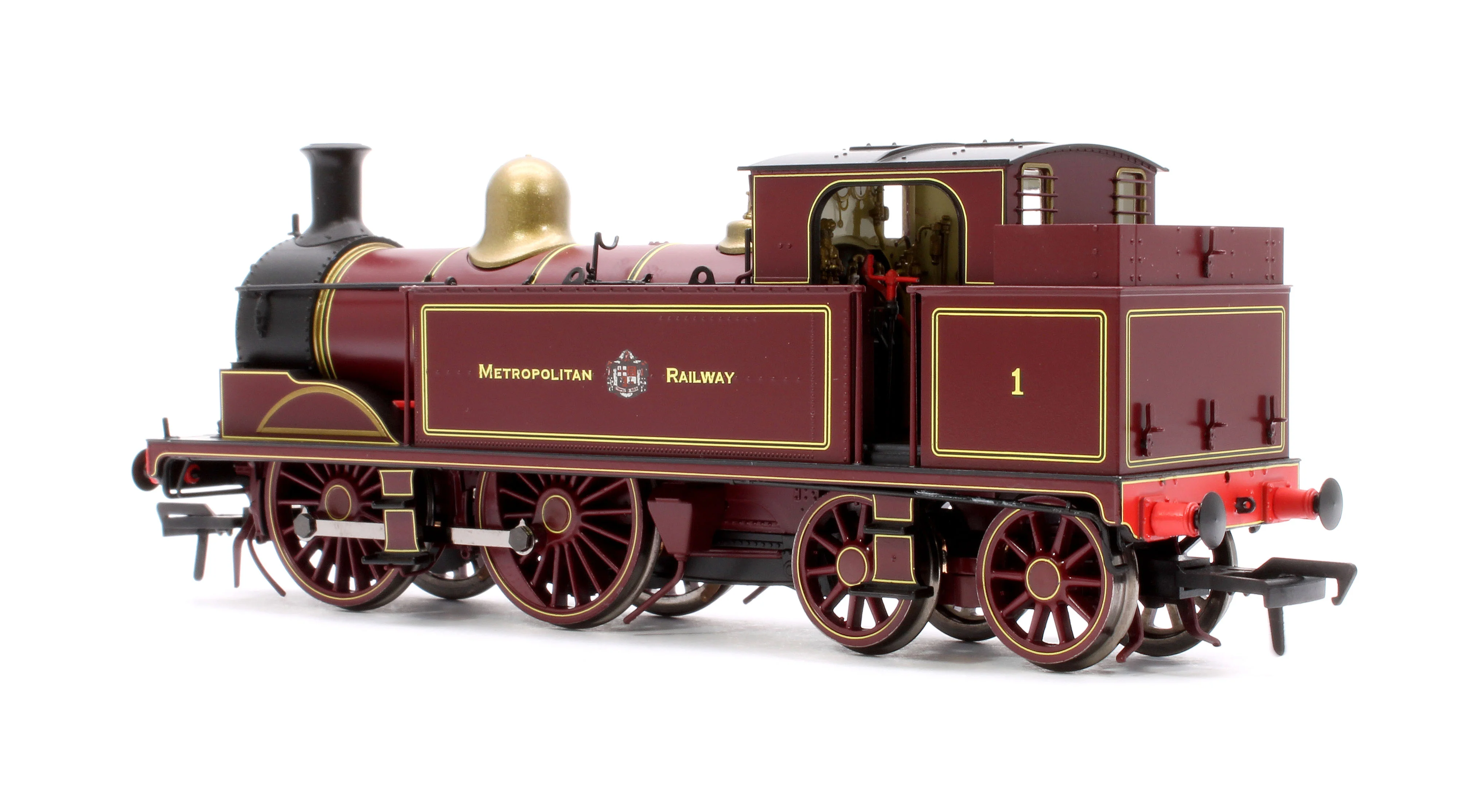 909503 Metropolitan Railway E Class No. 1 0-4-4T - 1999-2009 Condition - Steam Tank Locomotive - DCC Sound Fitted - Image 2