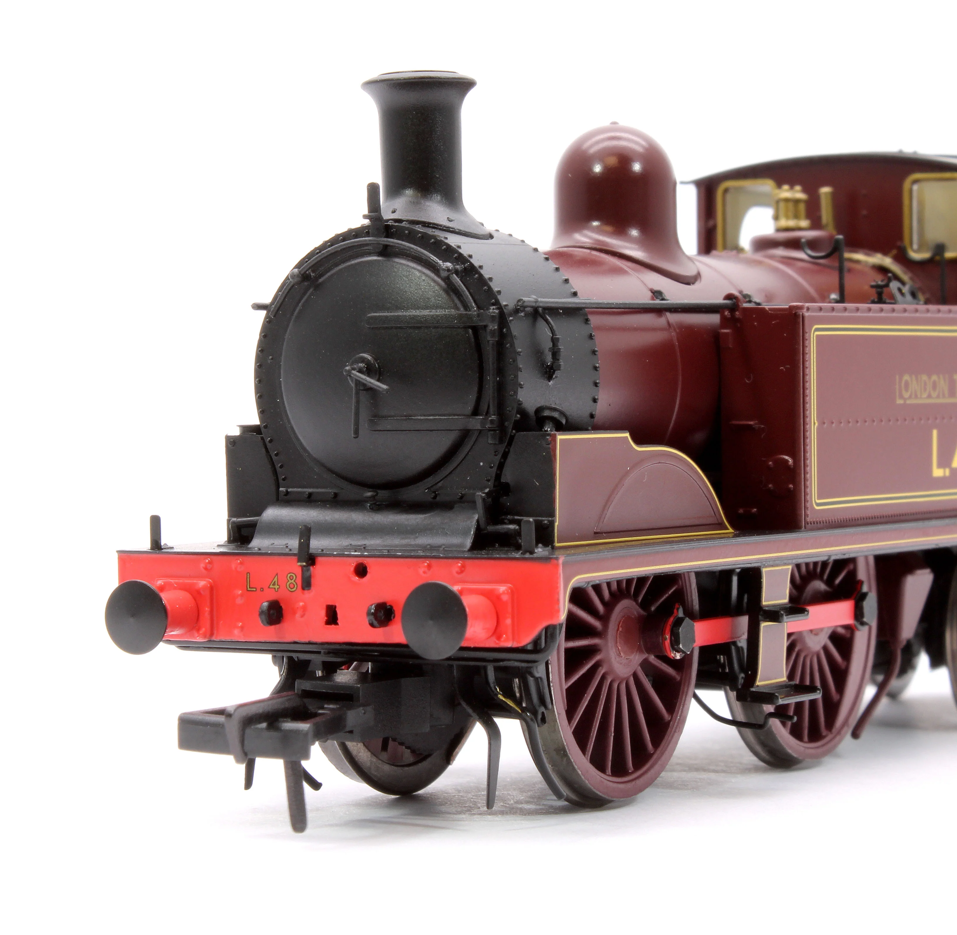 909502 Metropolitan Railway E Class No. 1 0-4-4T No. L48, London Transport Lined Maroon - Steam Tank Locomotive - DCC Sound Fitted - Image 7