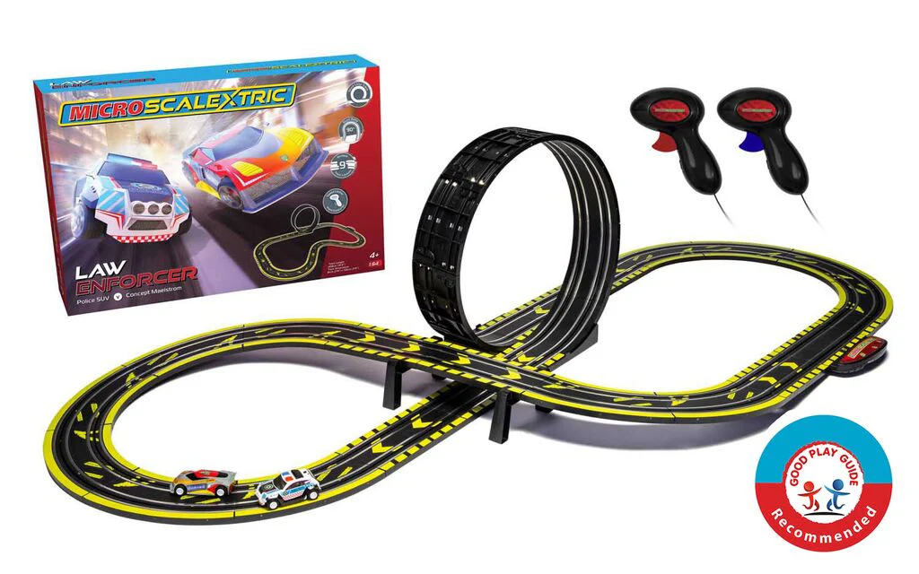 G1149M Micro Scalextric - Law Enforcer Race Set