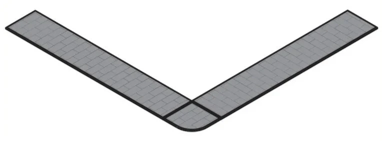 076-006 1:76 Scale Pavement Sections Model Card Kit