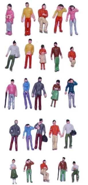076-509 1:76 Scale Budget Figures (25 Pack)
