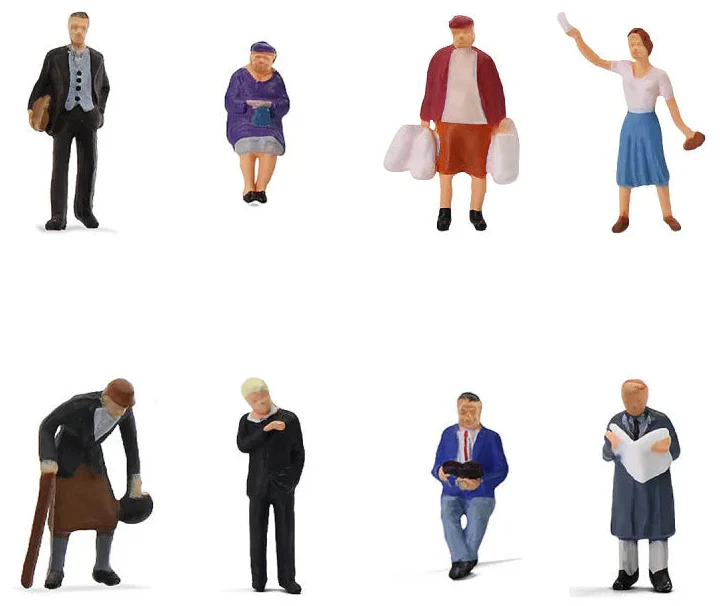 076-511 1:76 Scale Premium Figures (8 Pack)