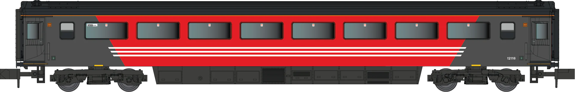 2P-009-401 MK3 Loco Hauled Virgin Trains Standard 12118
