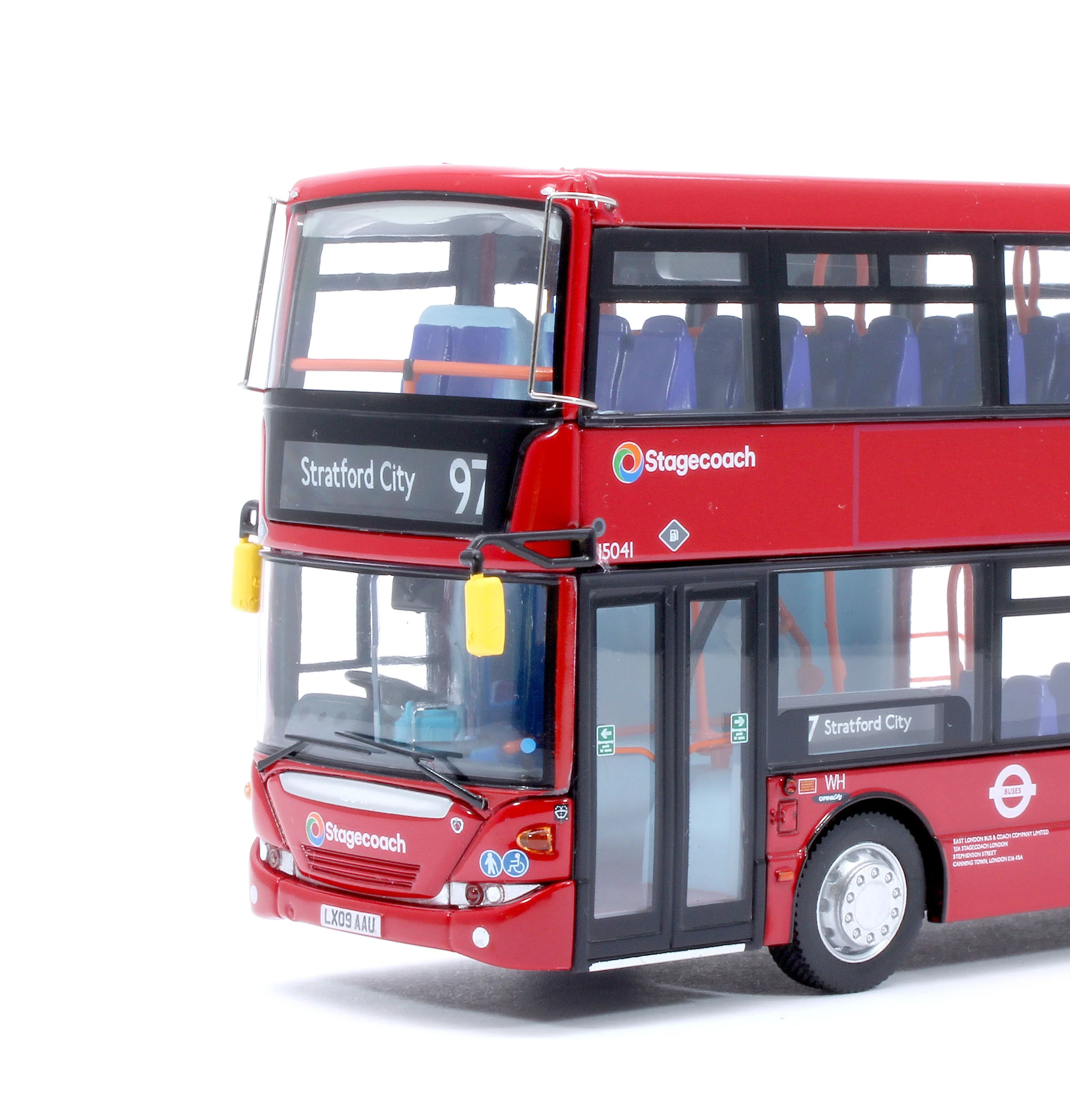 UKBUS0075 Scania OmniCity Stagecoach London 97 Stratford City - Image 4