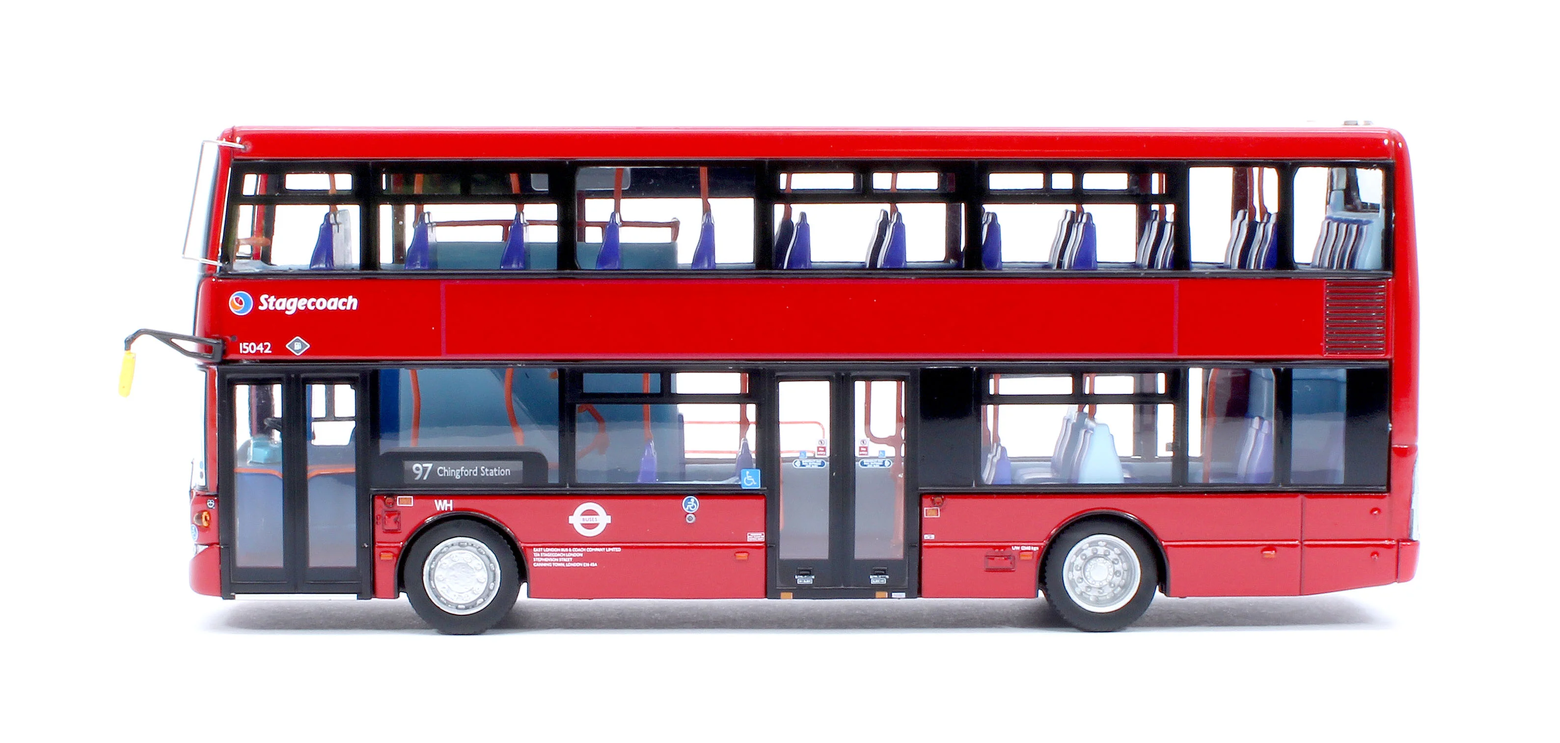 UKBUS0077 Scania OmniCity Stagecoach London 97 Chingford Station - Image 2