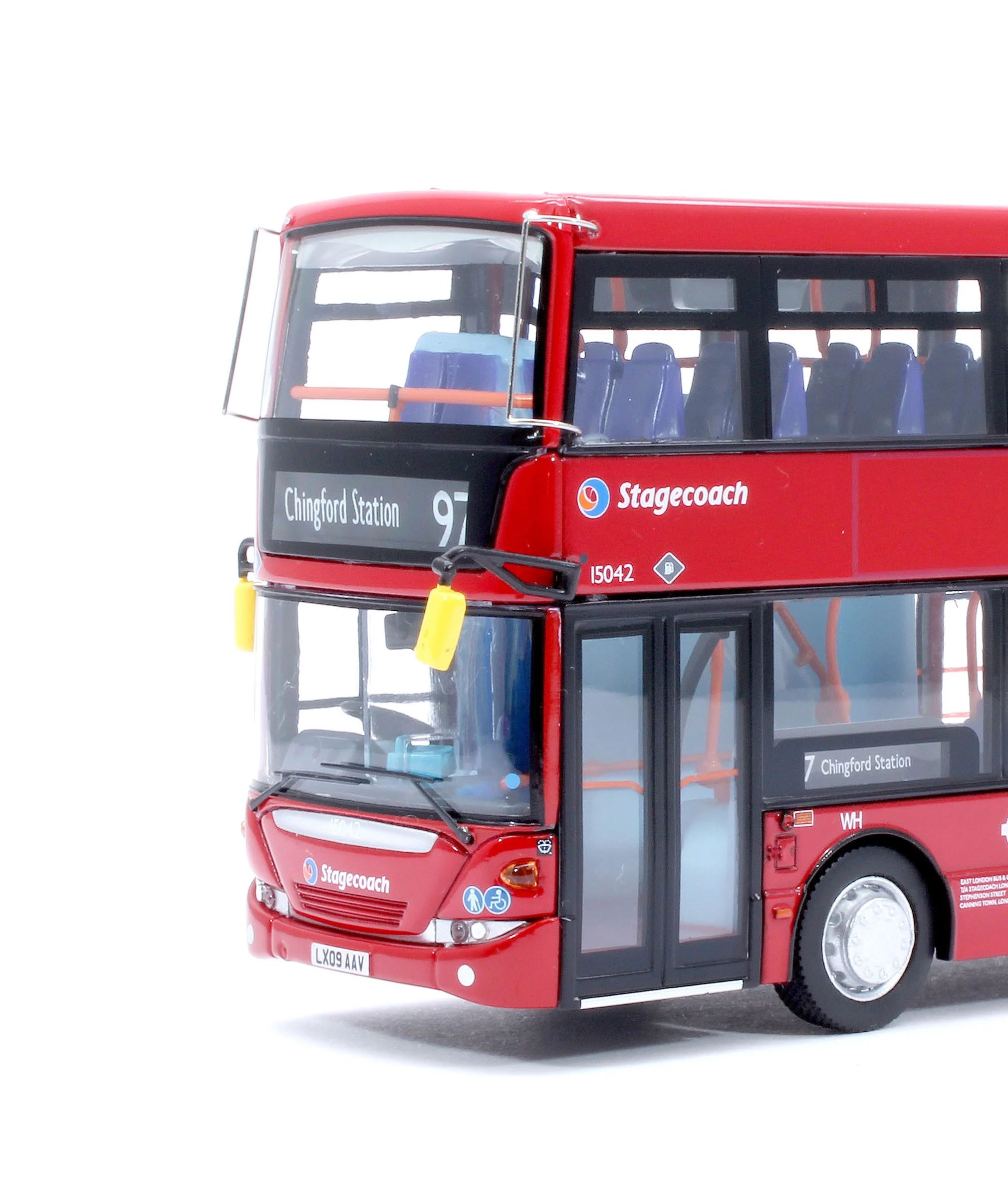 UKBUS0077 Scania OmniCity Stagecoach London 97 Chingford Station - Image 4