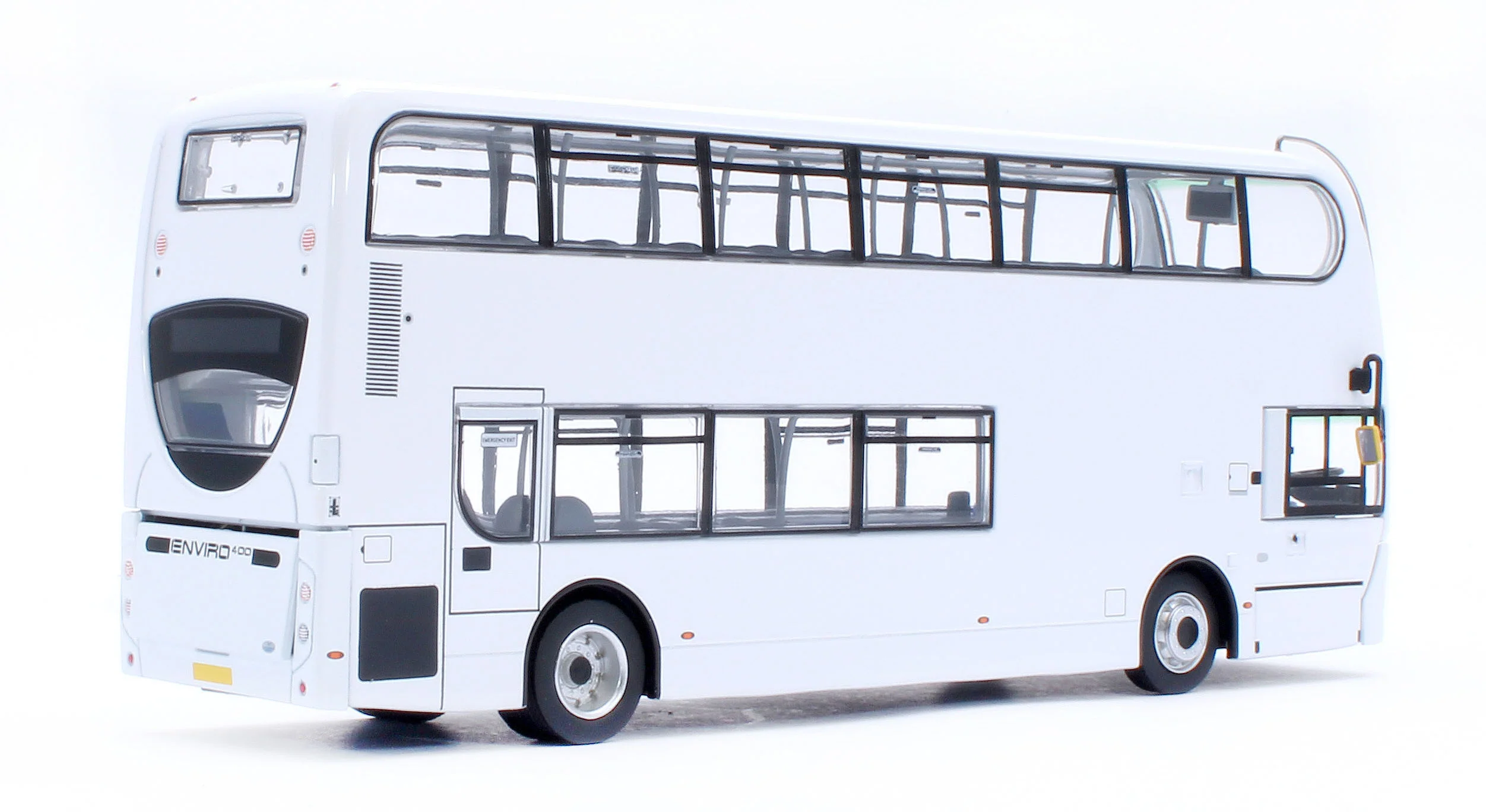 UKBUS0082A ADL Enviro400 Facelift Dealer White - Image 5