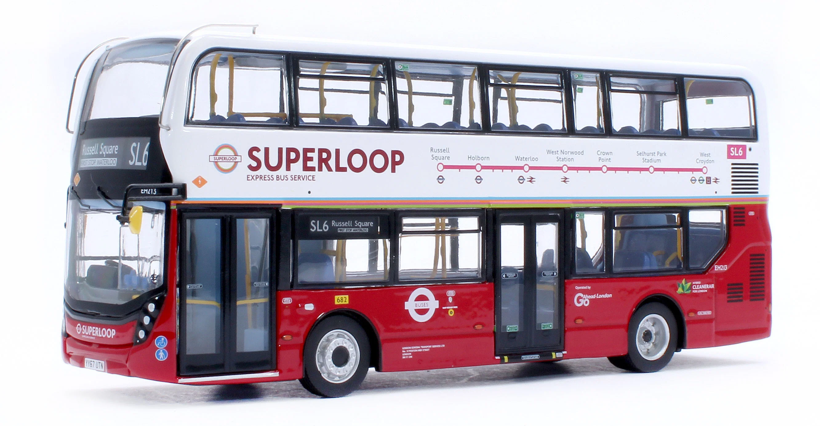 UKBUS0083 ADL Enviro400 MMC Go Ahead London Superloop SL6